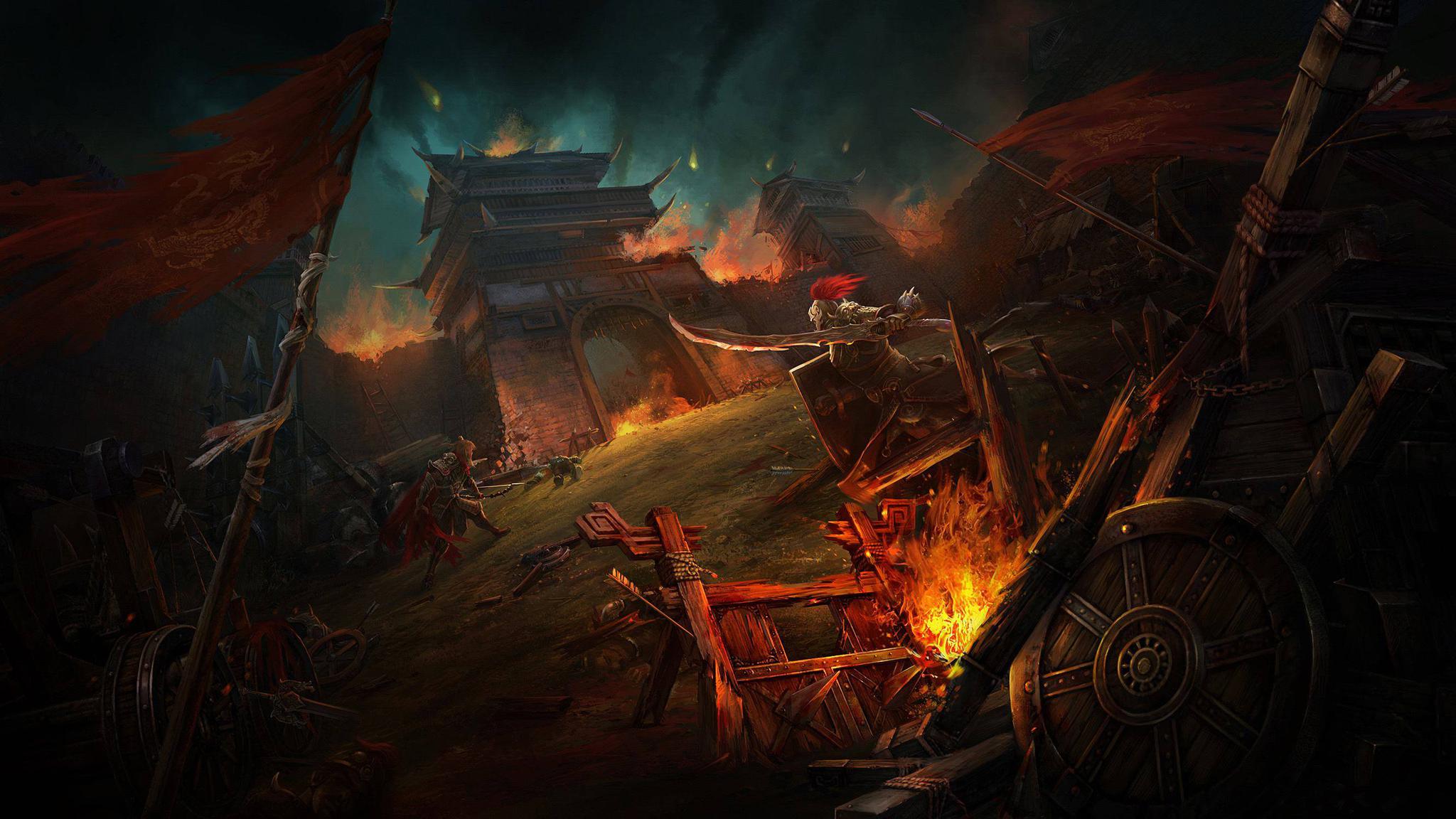 陕西西安千年古都唐朝后的没落