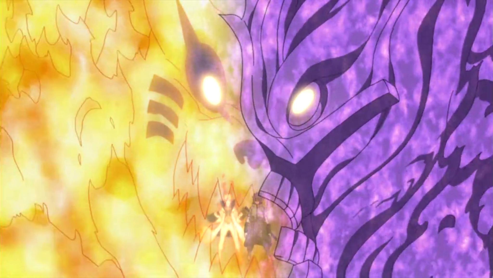 第二个形态的威装须佐能乎则是出现在《火影忍者剧场版博人传》里,面