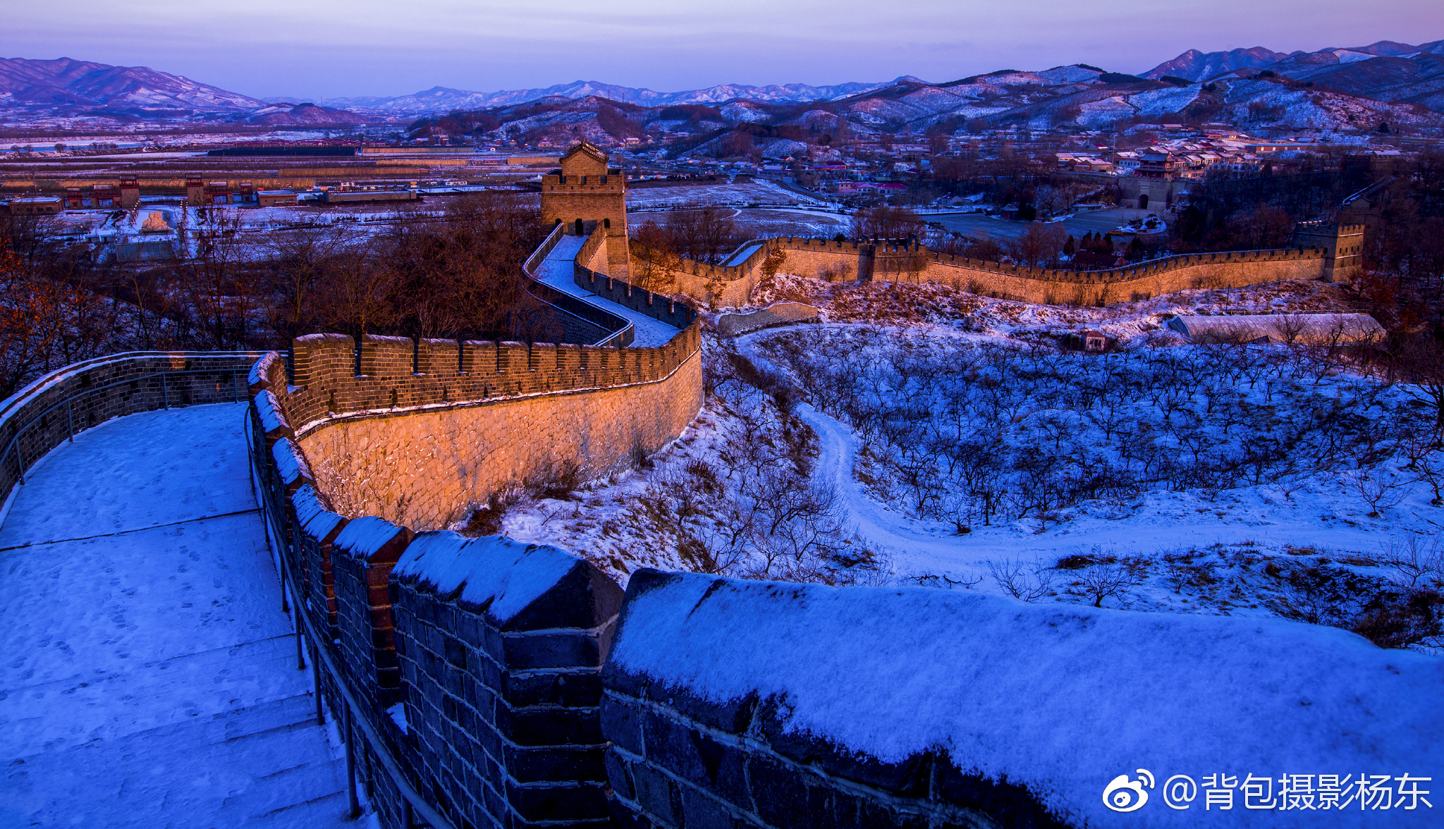 长城冬韵