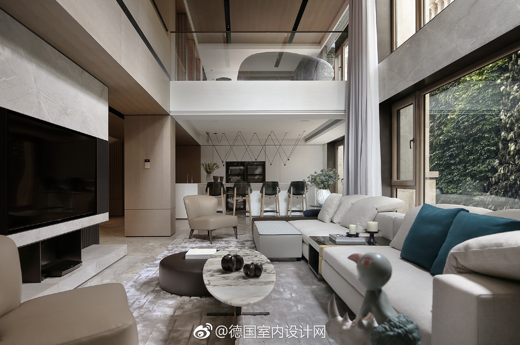 亚邑设计丨温岭豪庭苑私宅。原建筑地下两层采光不佳|温岭|建筑|私宅|采光|地下空间_新浪新闻