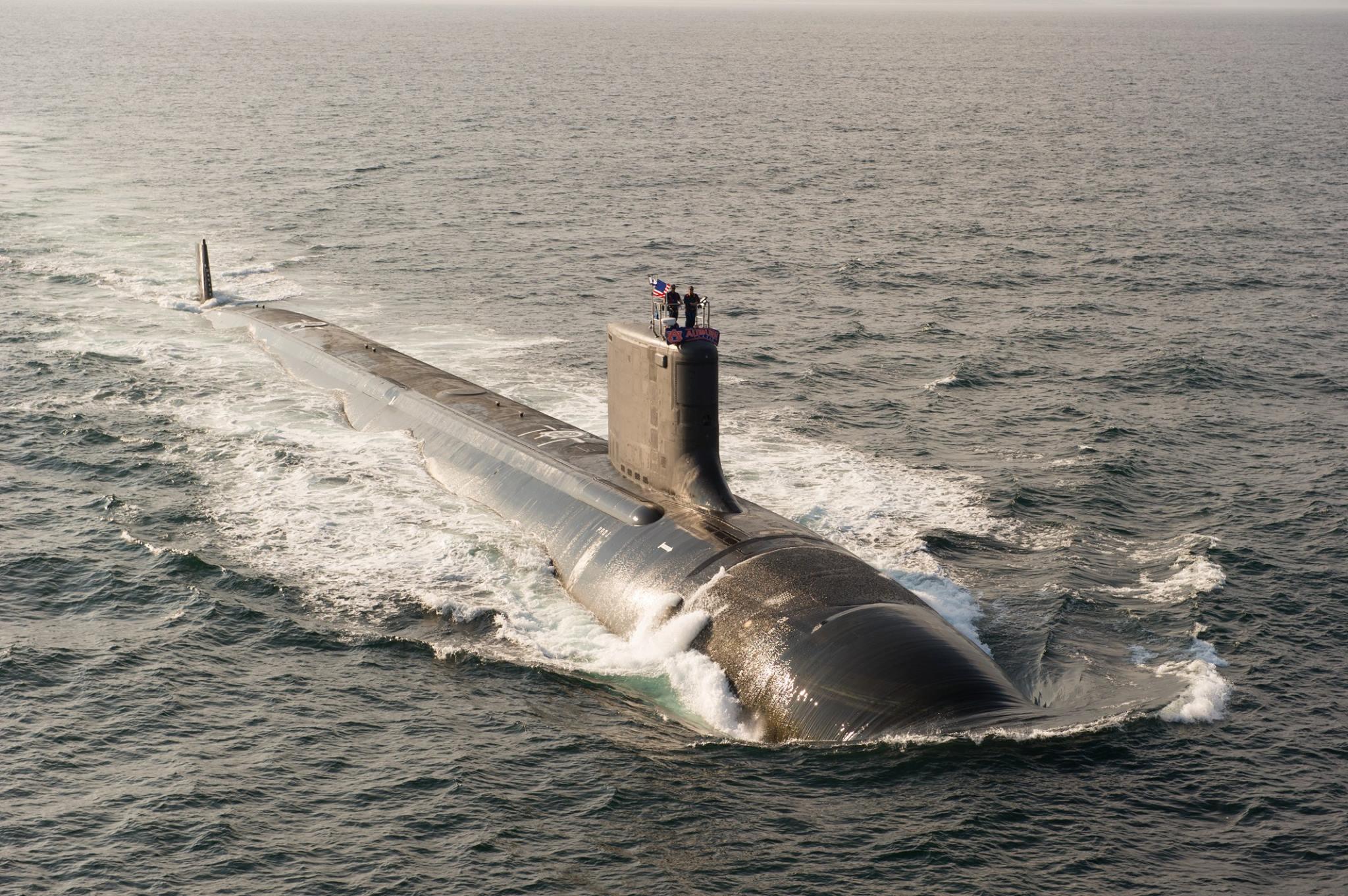 "北达科他"号攻击型核潜艇据美国《海军时报》网站披露,上周五美国