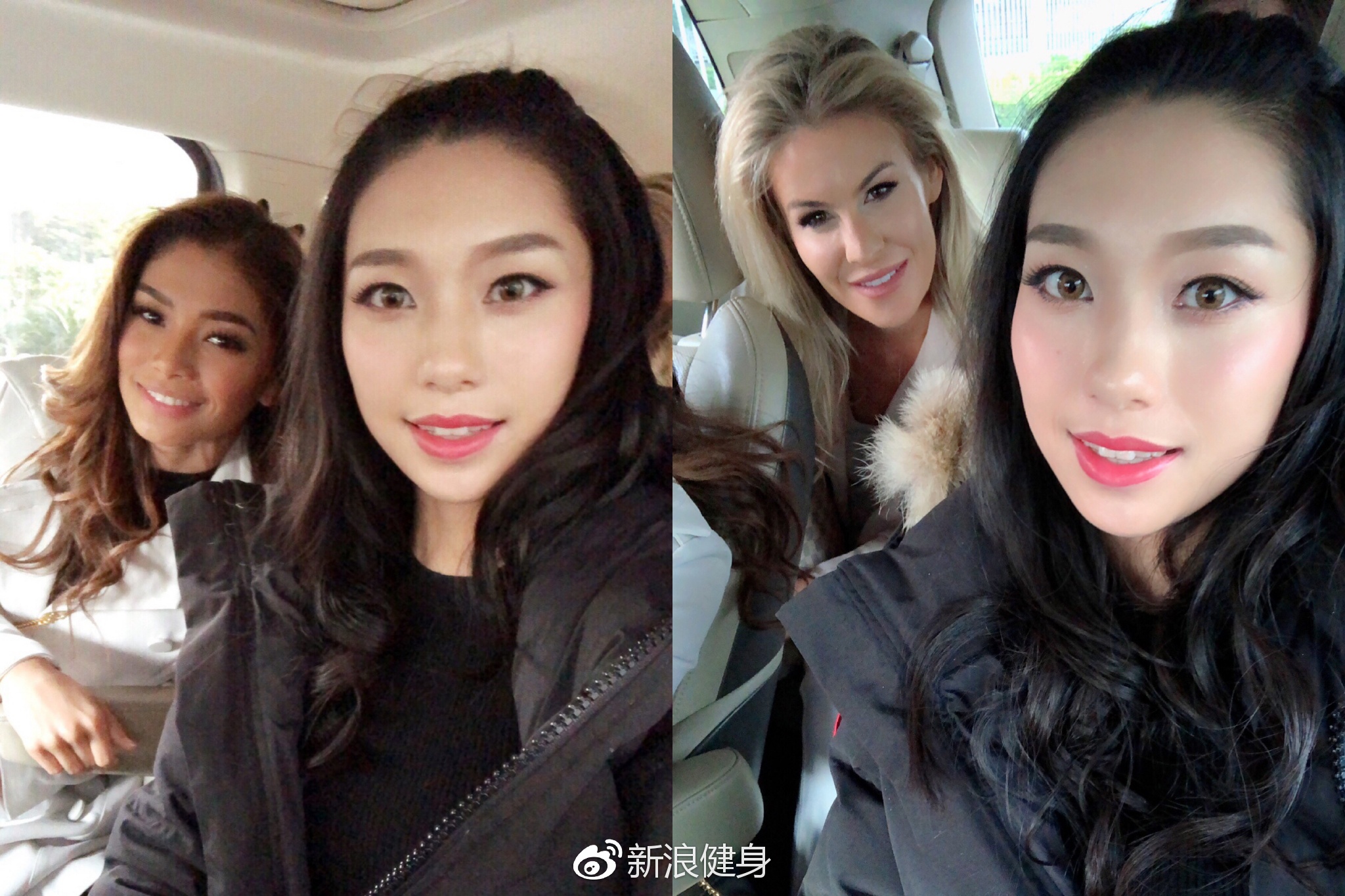 这个ufc中国举牌女郎有点不一样