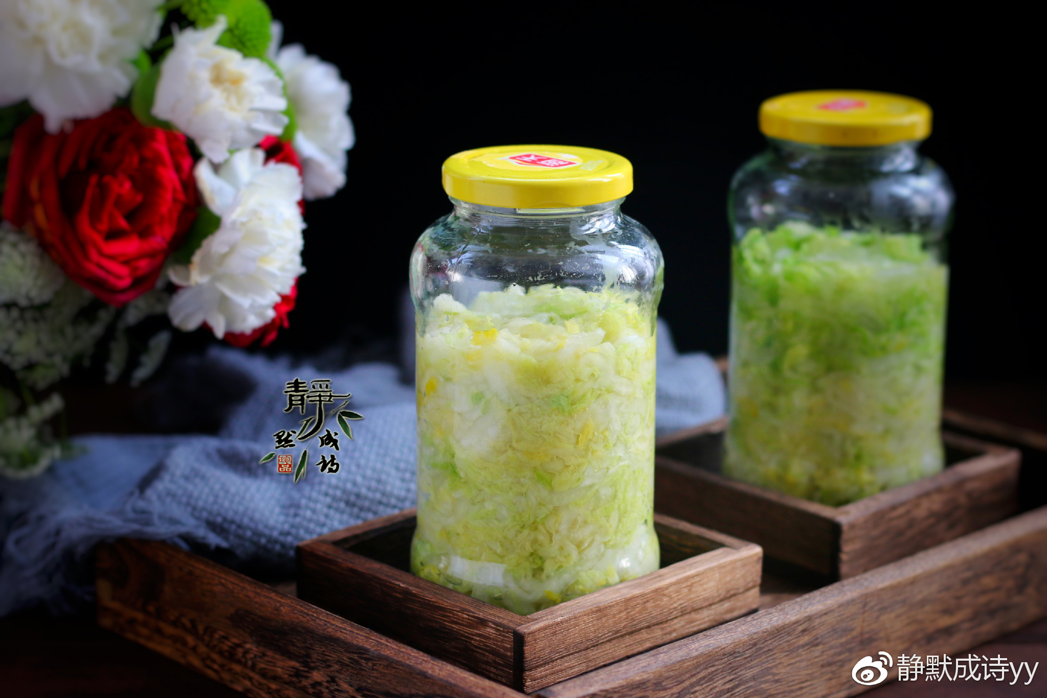 巧做东北酸菜,简单至极,用玻璃瓶就能搞定!