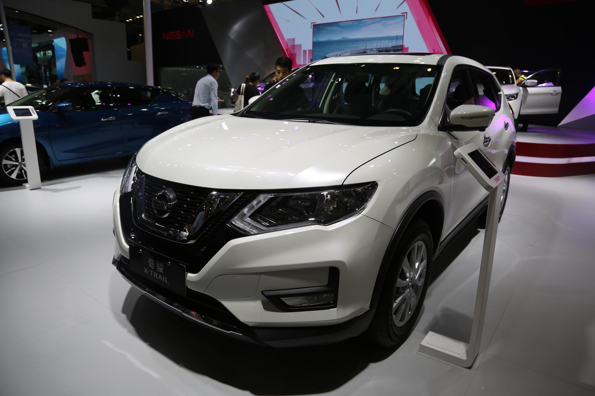 东风日产奇骏,20万级别紧凑型suv,车展实拍!