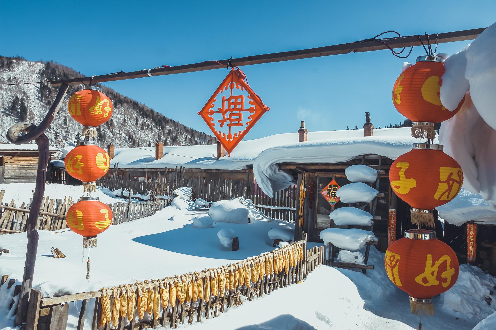 如果我不告诉你,你看得出来这是十多年前的雪乡么?