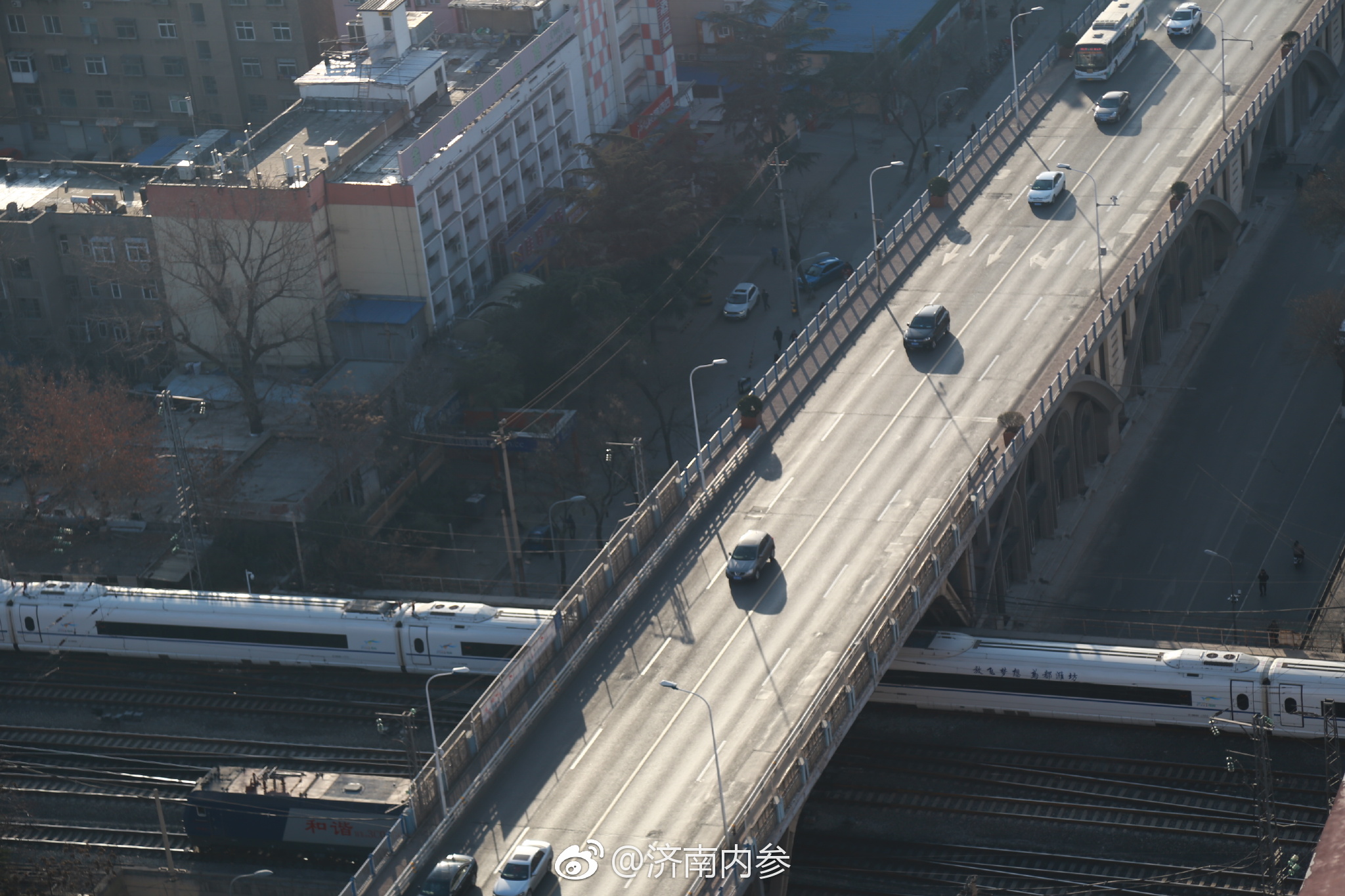 济南老天桥照片图片
