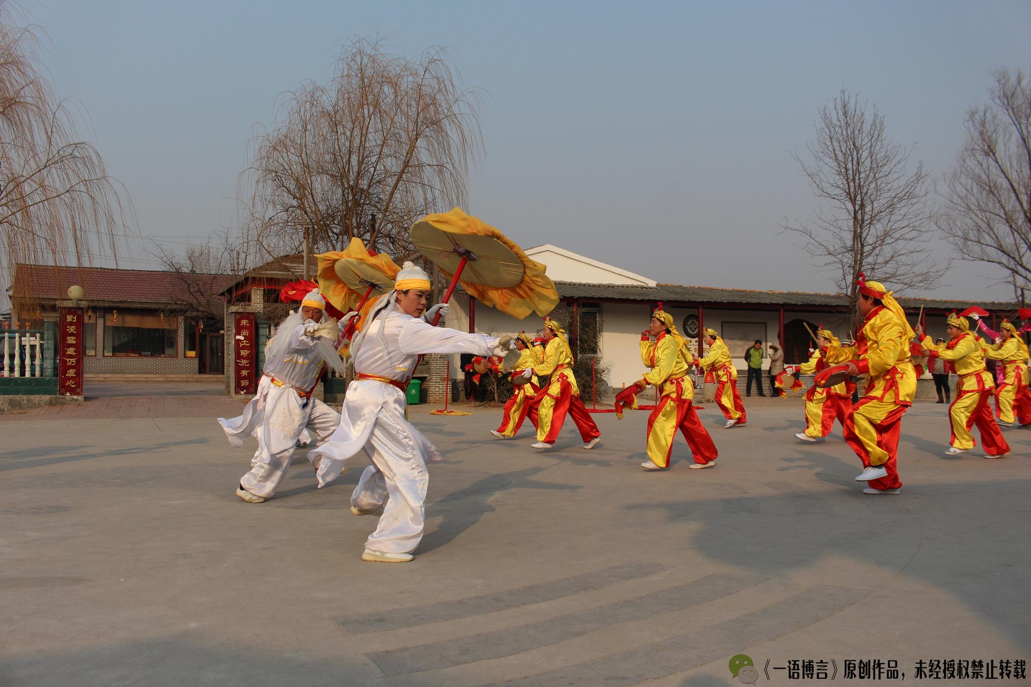 山东商河2a级旅游景点——秧歌古村,载歌载舞庆丰收