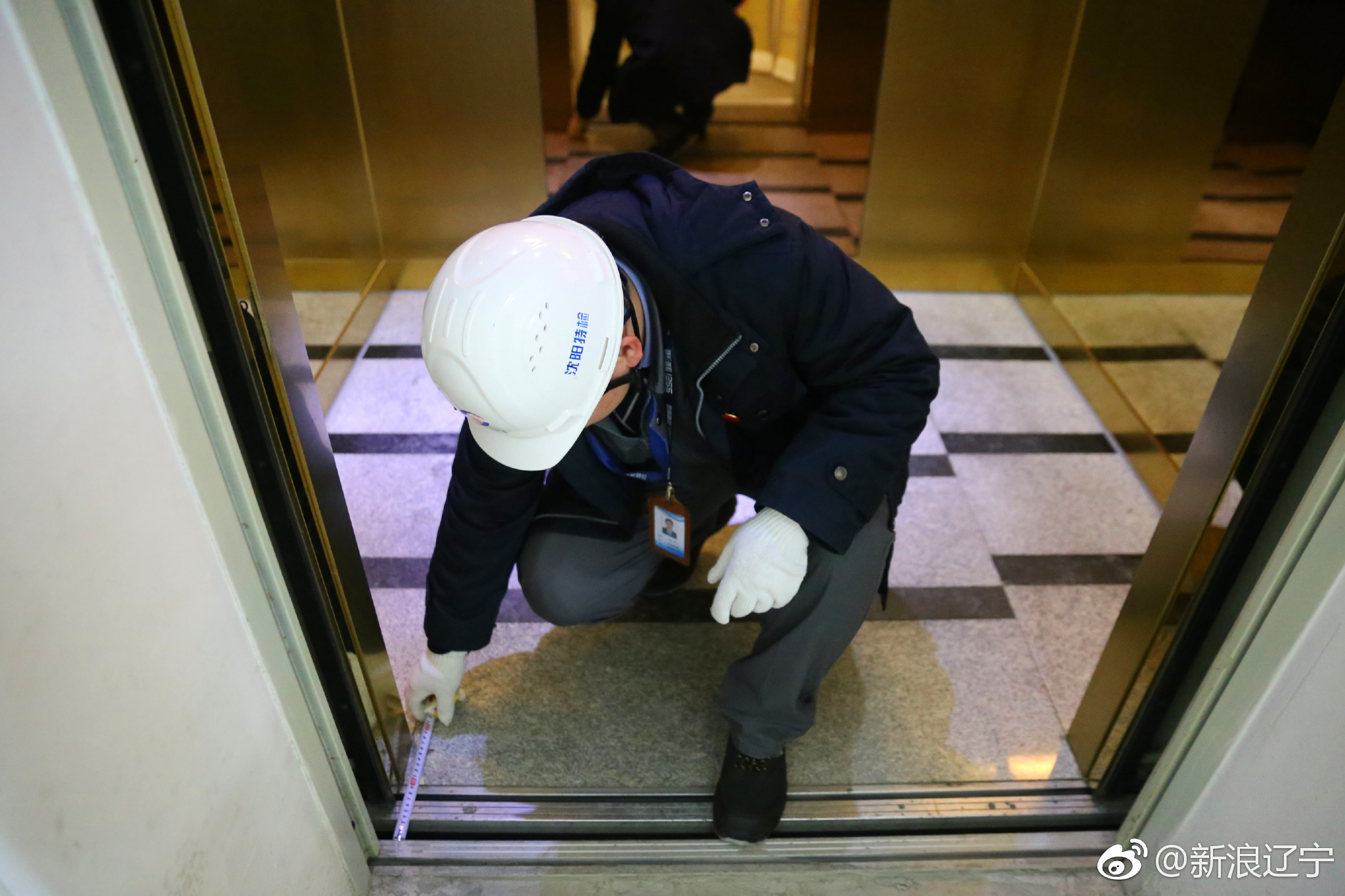 沈阳市质监局特检院电梯检验员温迪一部电梯的承载量有限但背后的责任