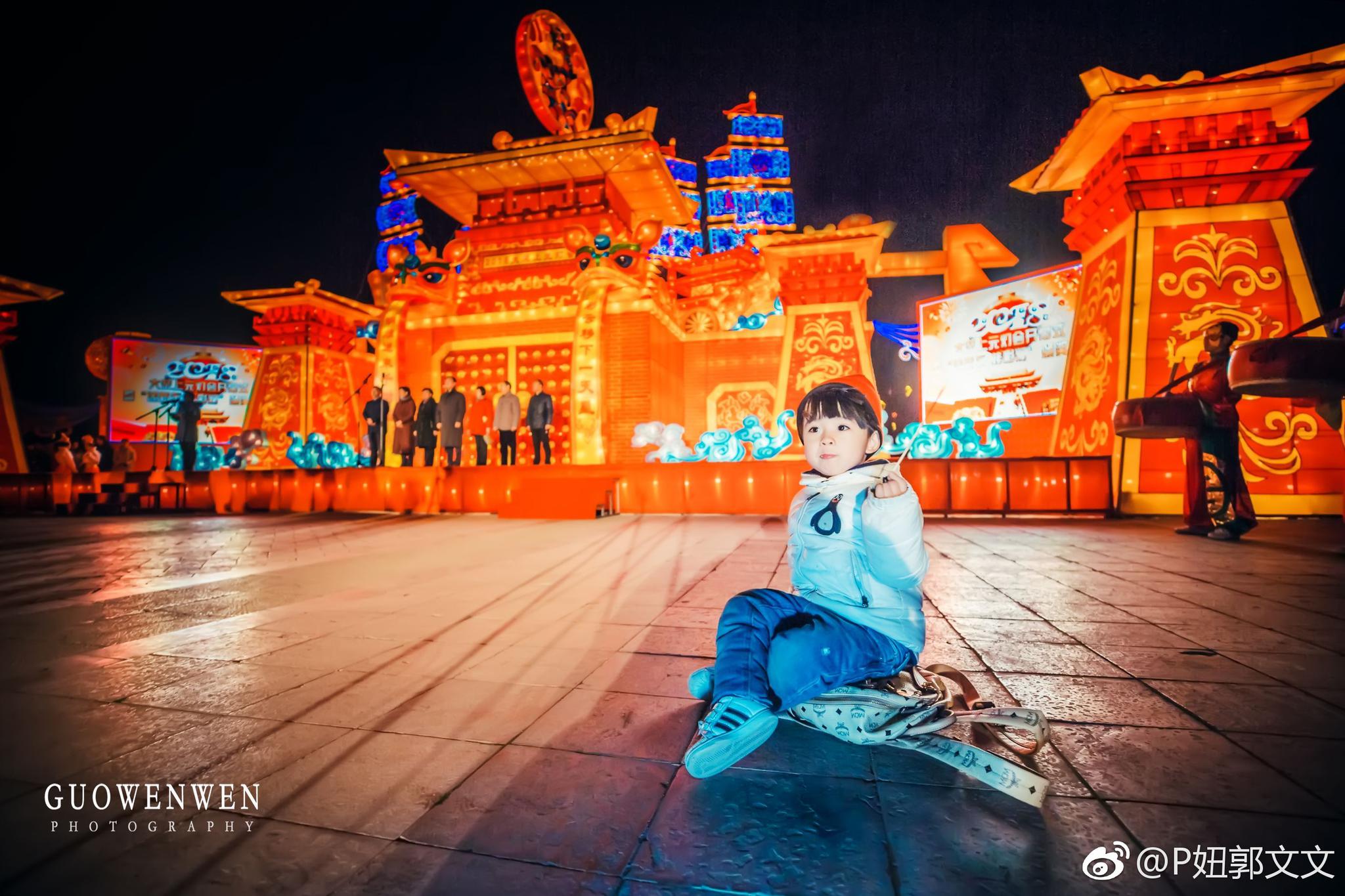 一年一度的开封上元灯会在龙亭开幕了|上元|开封|龙亭|灯会|花灯_新浪新闻