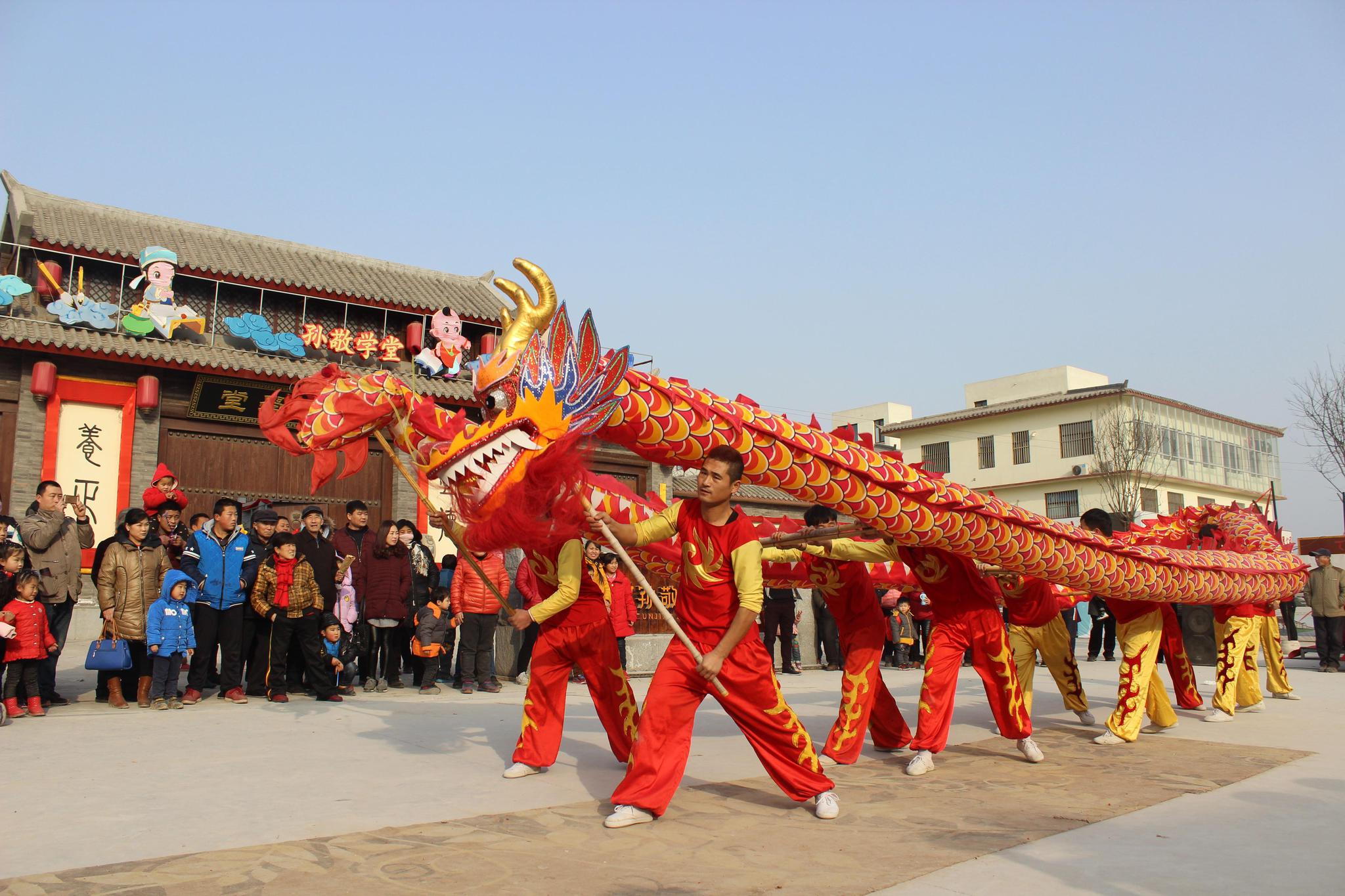 50万人的超大聚会衡水湖文庙大庙会正月初一至初六免门票