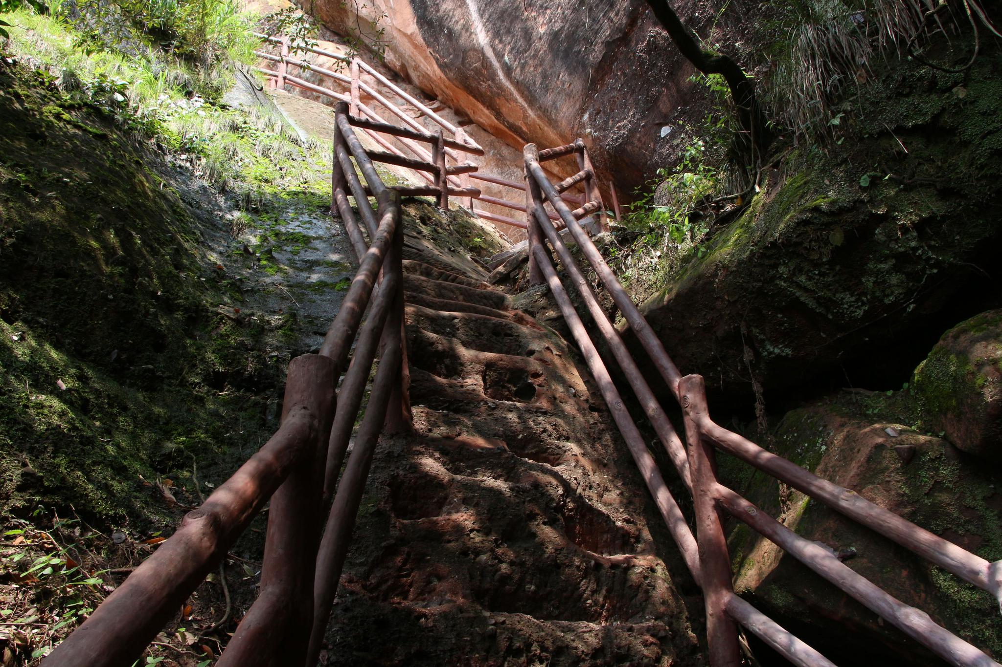 旅行摄影:丹霞山——云崖栈道