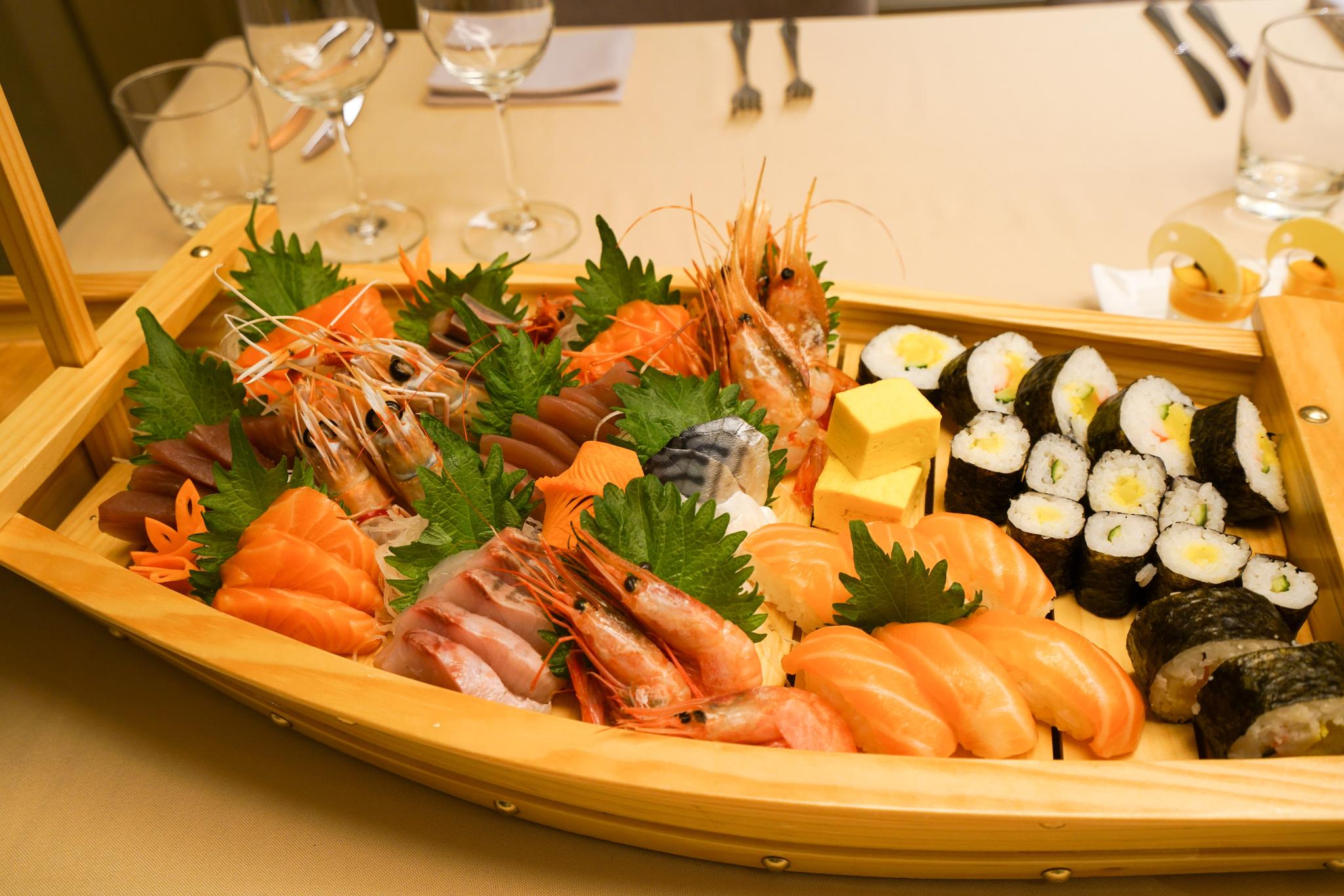 嘉定喜来登新出的家庭自助餐一下子拉高了颜值,摆盘简直美出天际