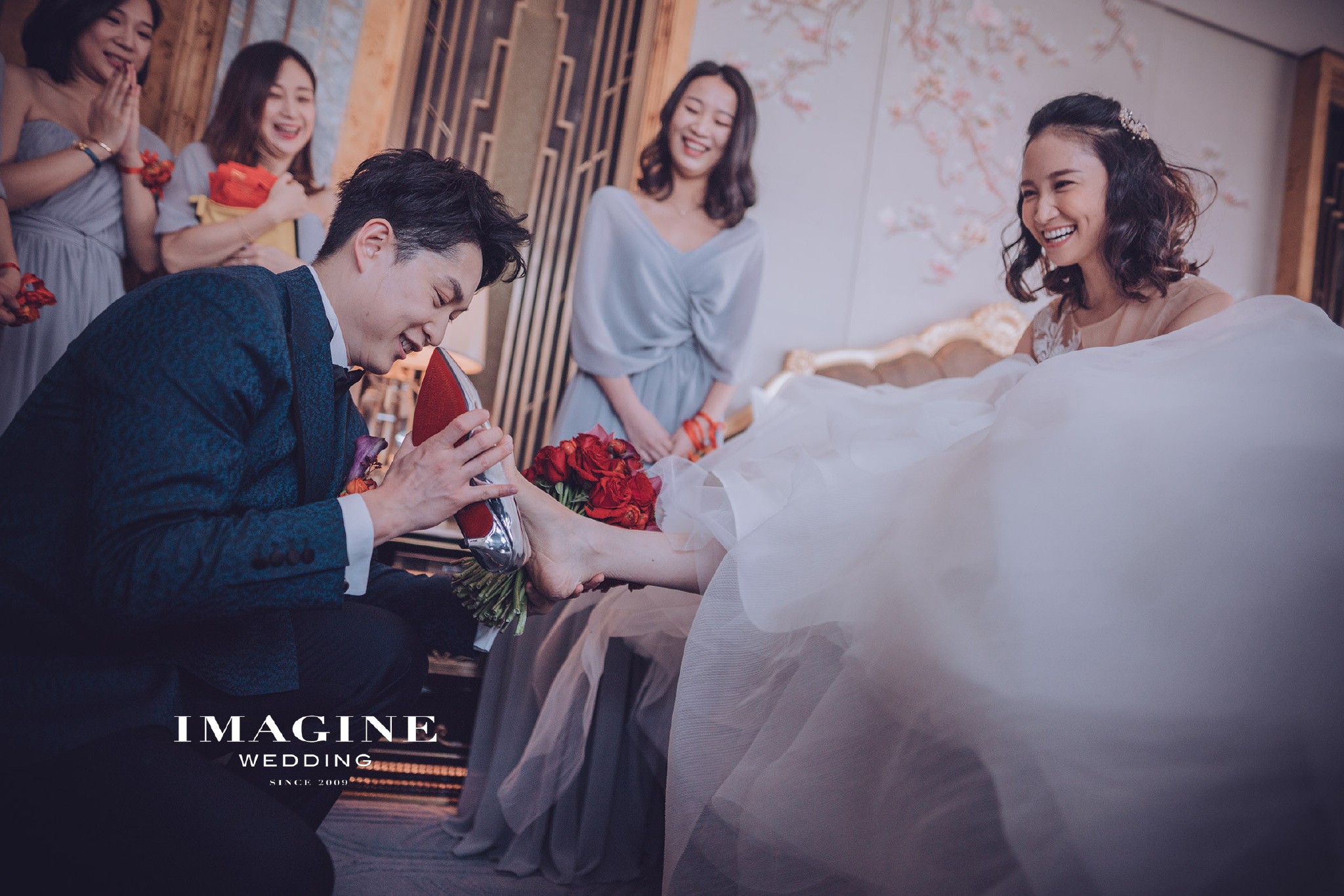 知名演员陈彦妃昨日大婚,imagine wedding 为她独家定制异域风情婚礼