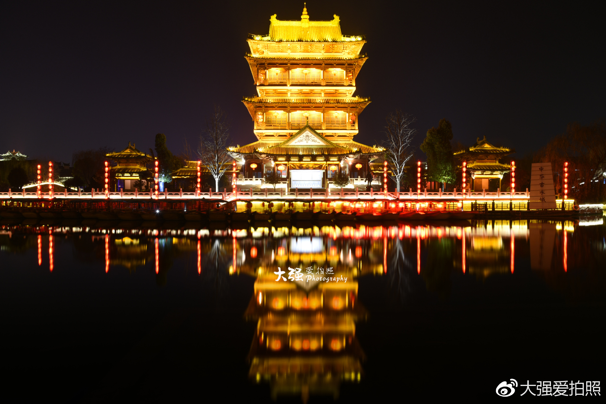 曾经战火硝烟的码头,现在另有一番景象|台儿庄|古城|建筑_新浪新闻