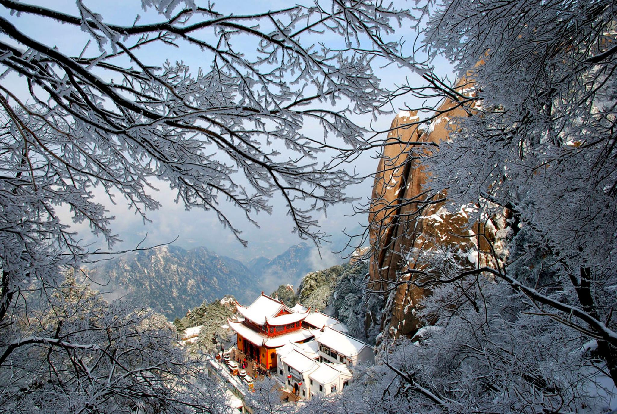 池州市九华山风景区美图