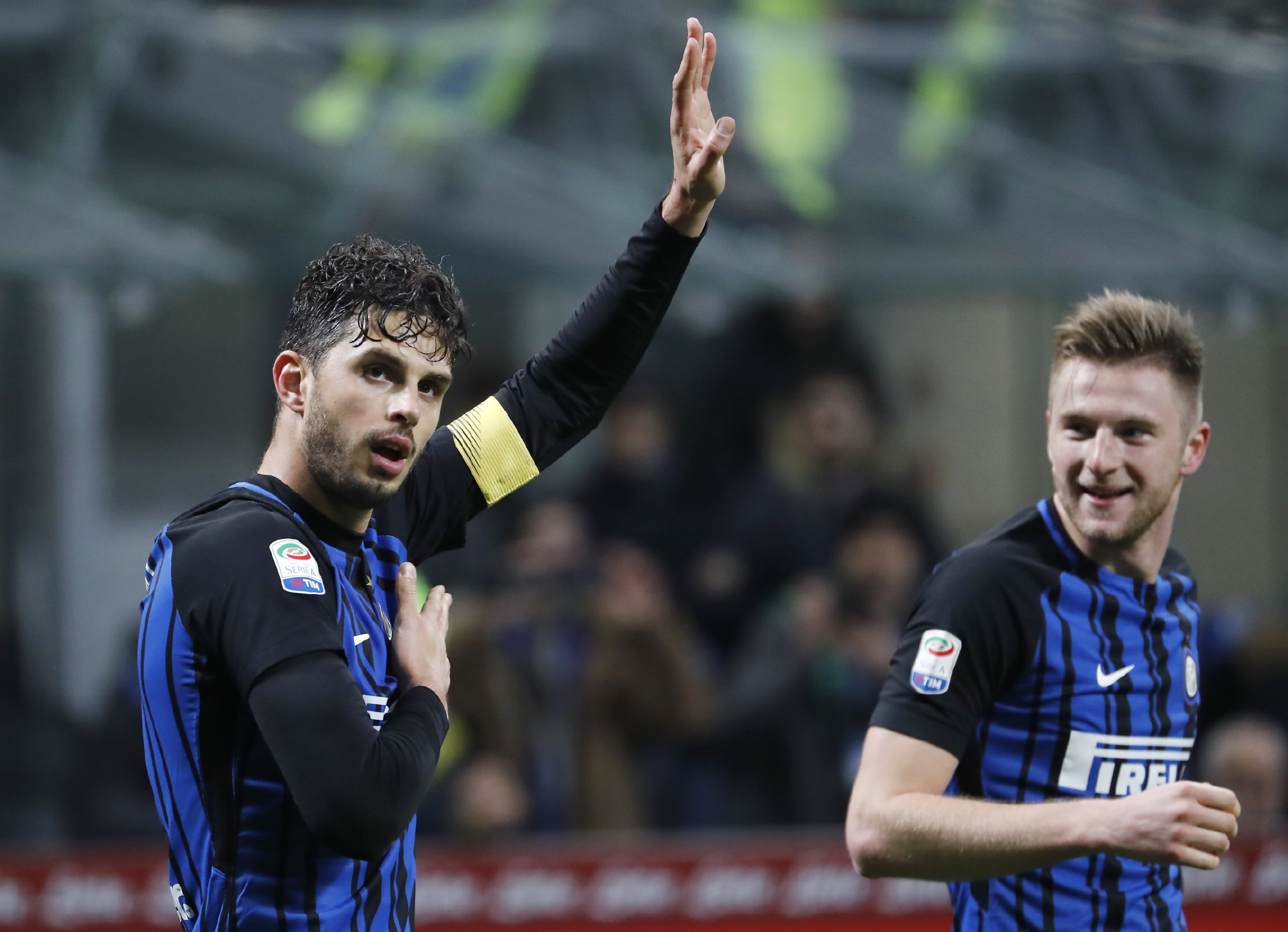 高清大图201718赛季意甲第26轮国际米兰20贝内文托36p