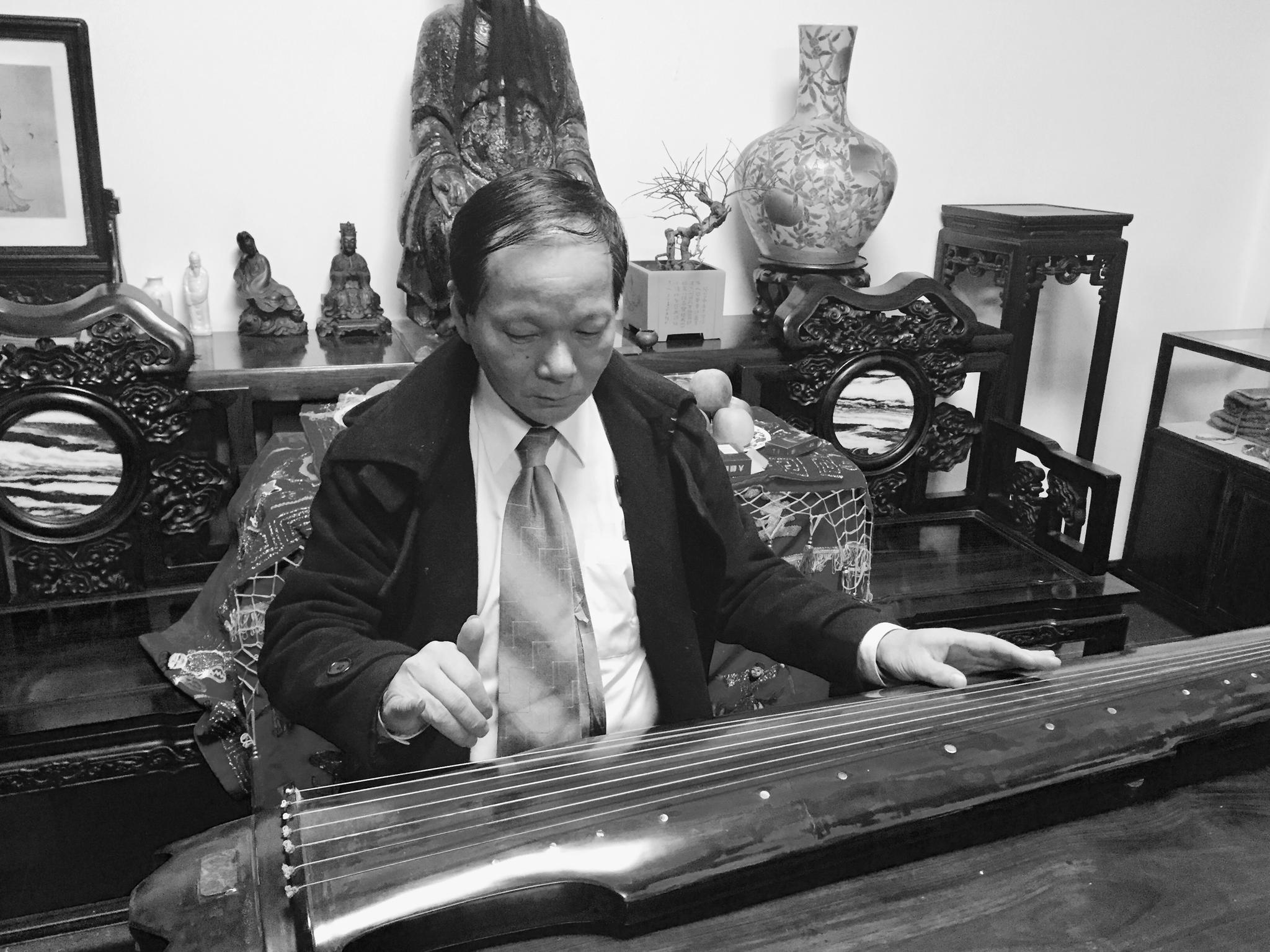 来寻访隐居在扬州的古琴名师,国家级非物质文化遗产传承人马维衡老师