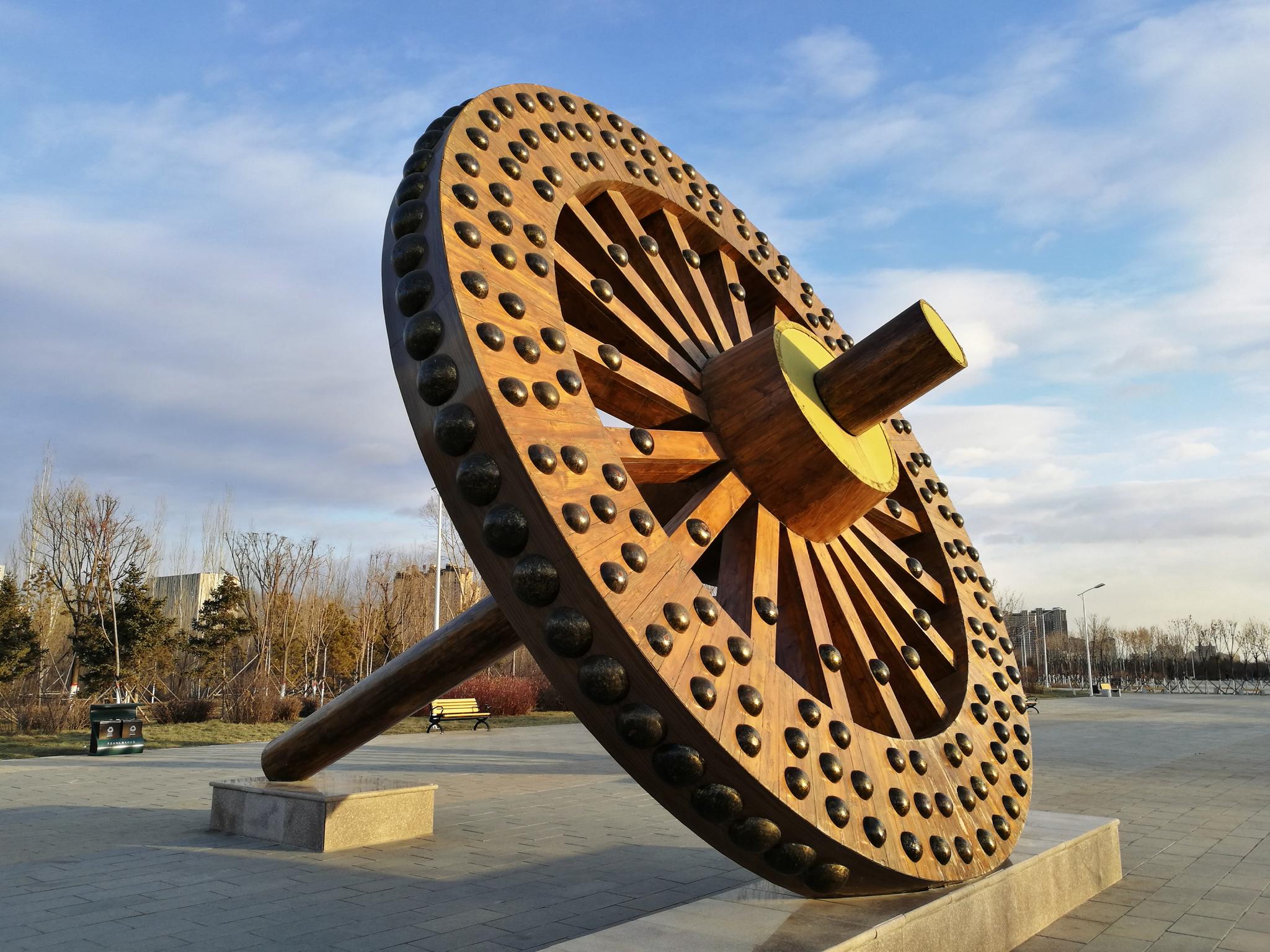 鄂尔多斯康巴什雕塑