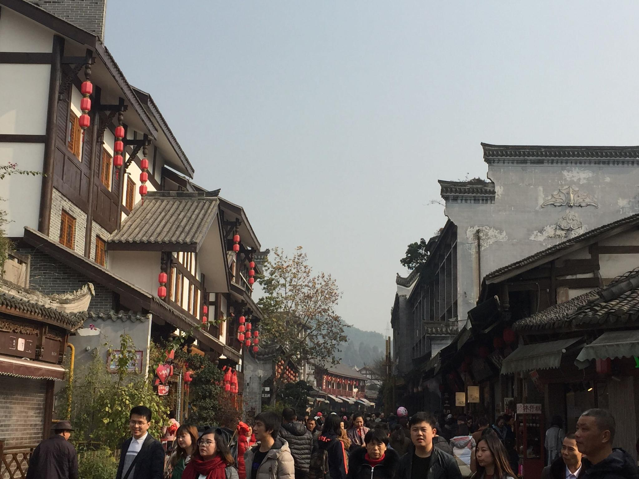 西部最大客家古镇黄龙溪美景