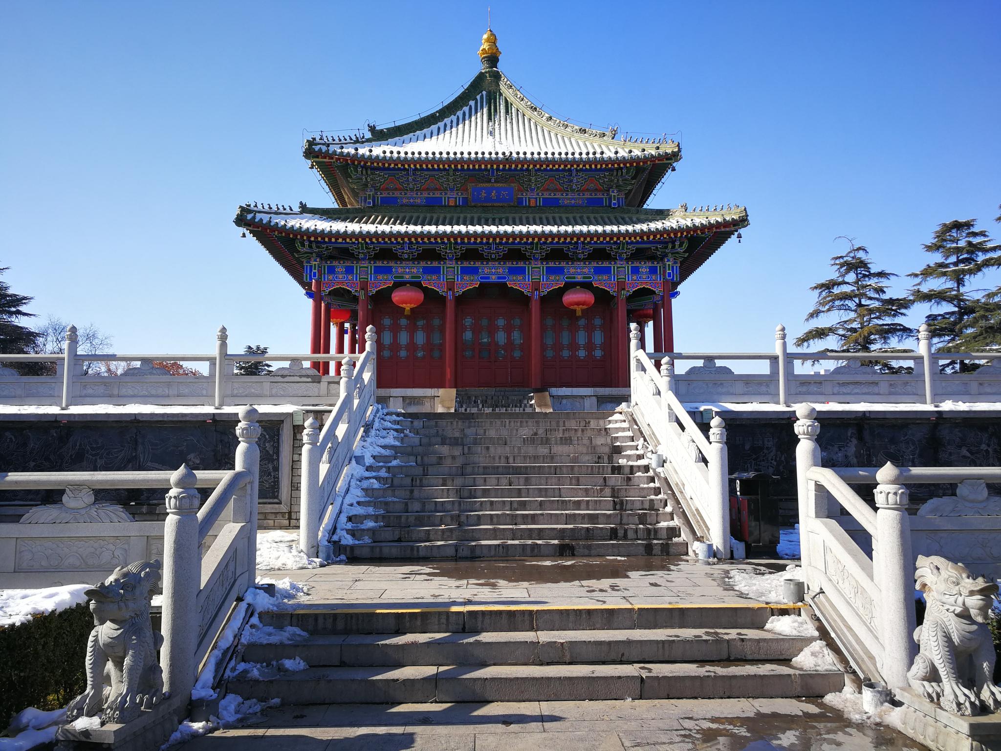 西安雪后放晴兴庆公园西安雪后放晴兴庆公园西安雪后放晴兴庆公园西安