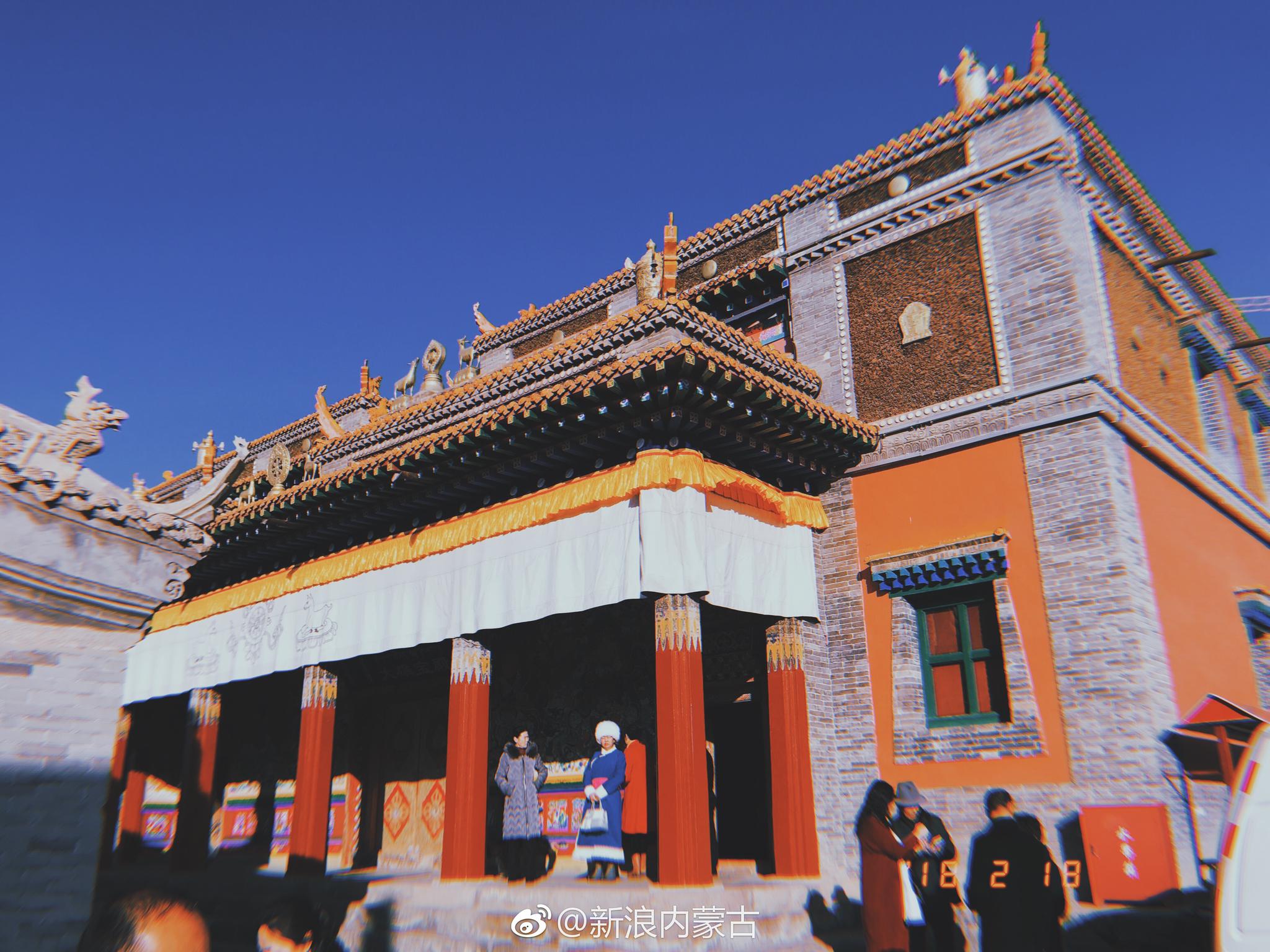 大年初三:阿拉善延福寺祈福