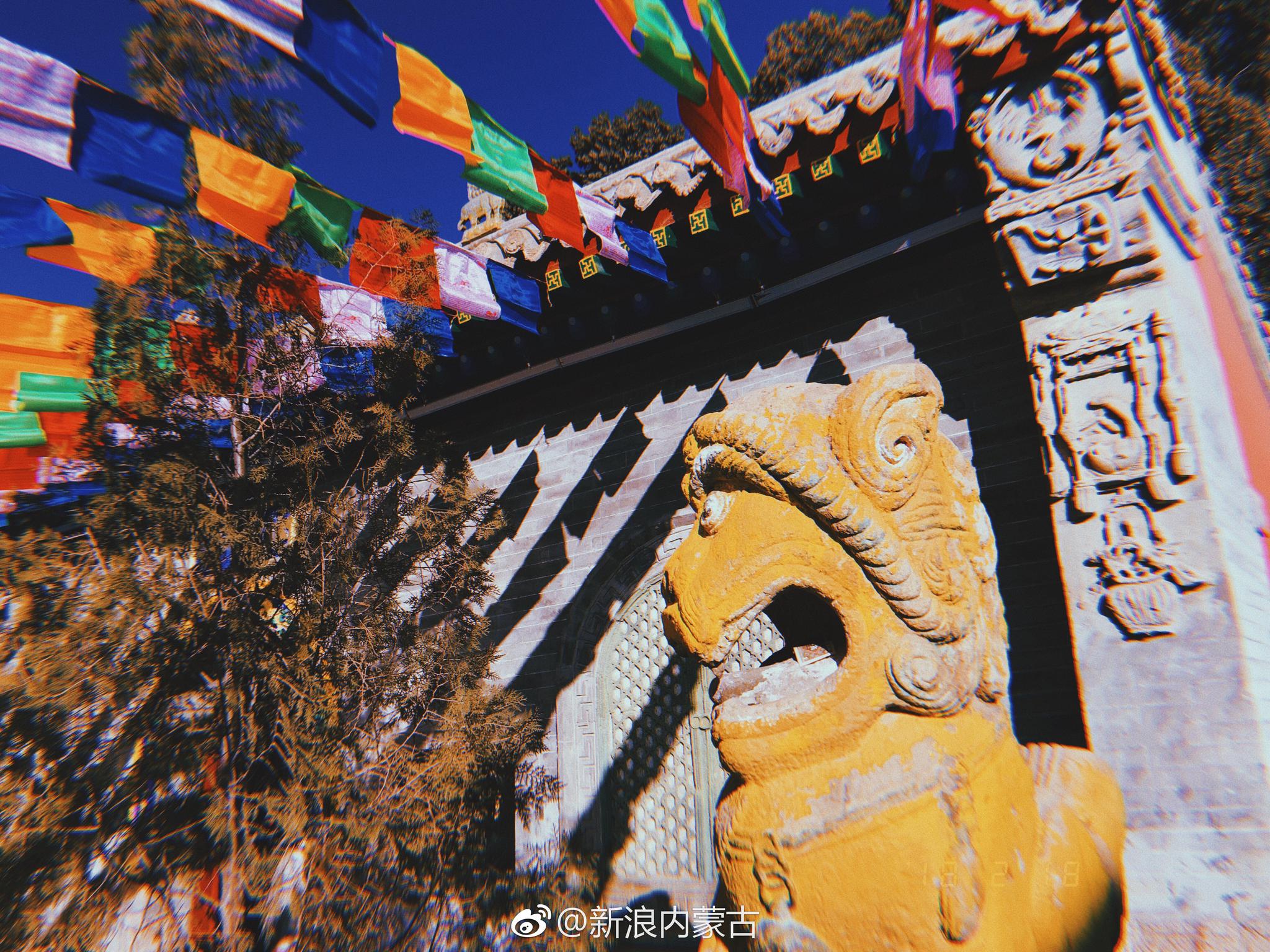 大年初三:阿拉善延福寺祈福