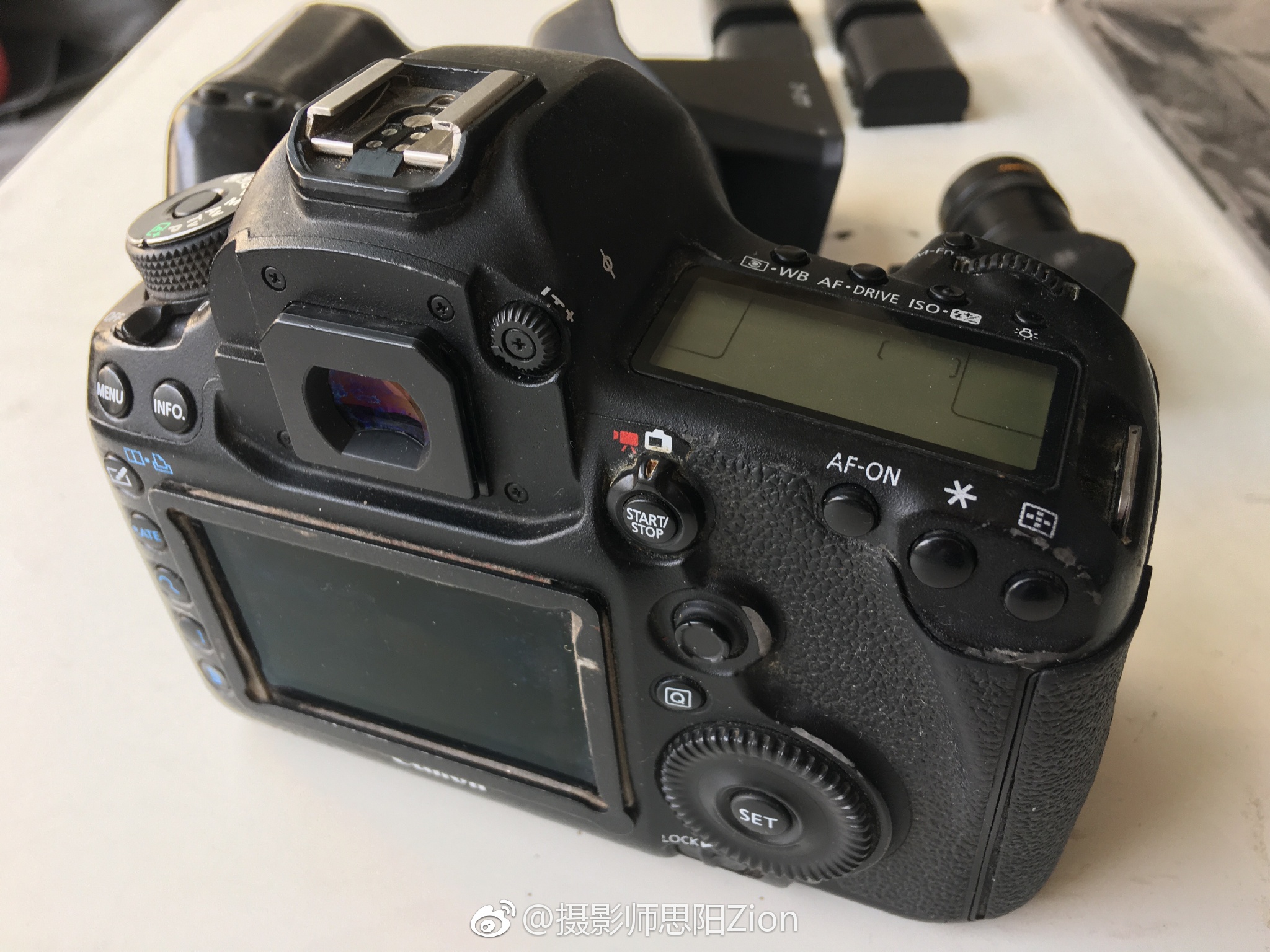 佳能canon5dmark3一手自用机器照片机从不拍视频成色如图