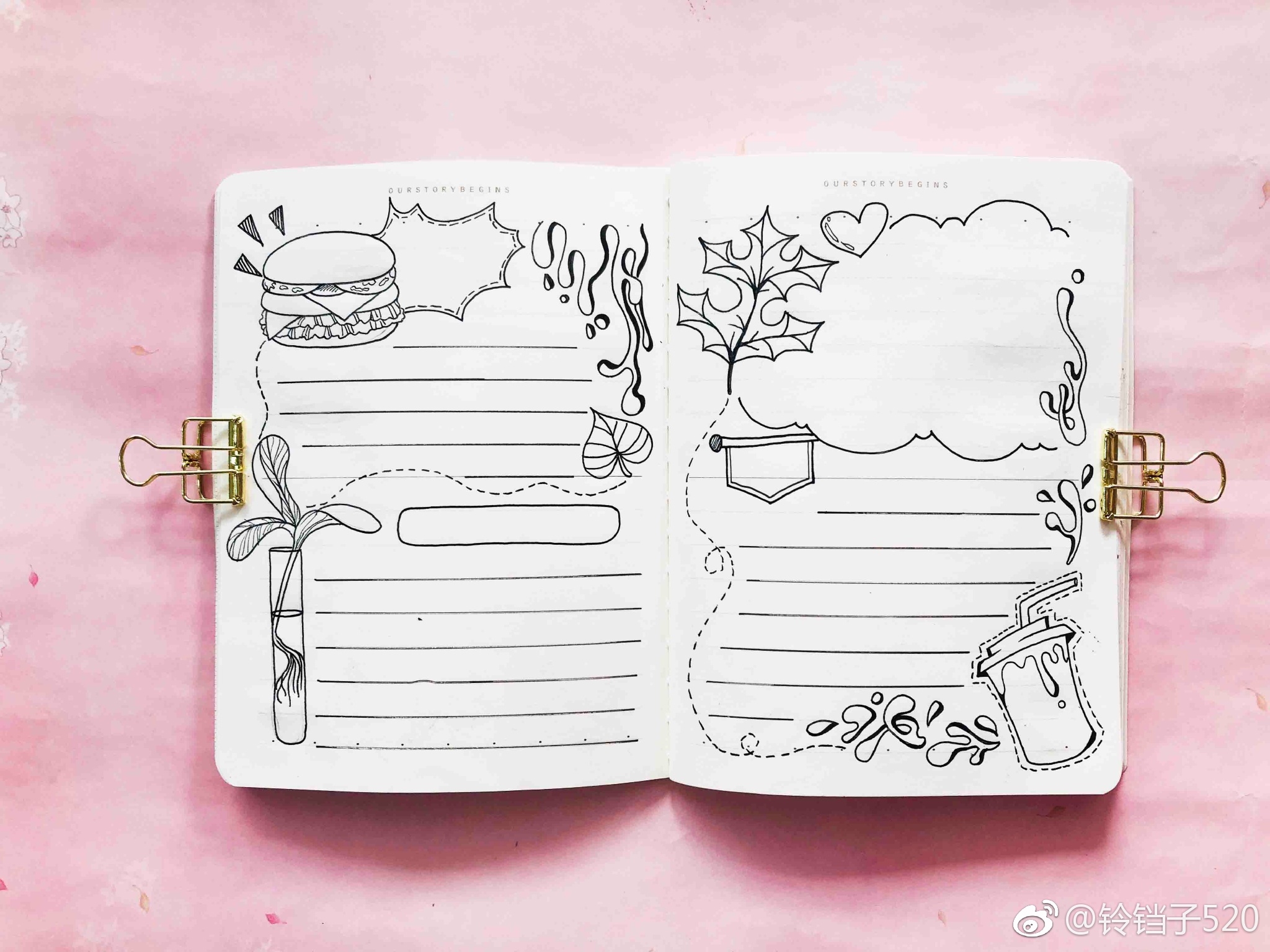 第八弹:小清新手帐手抄报排版设计.作者