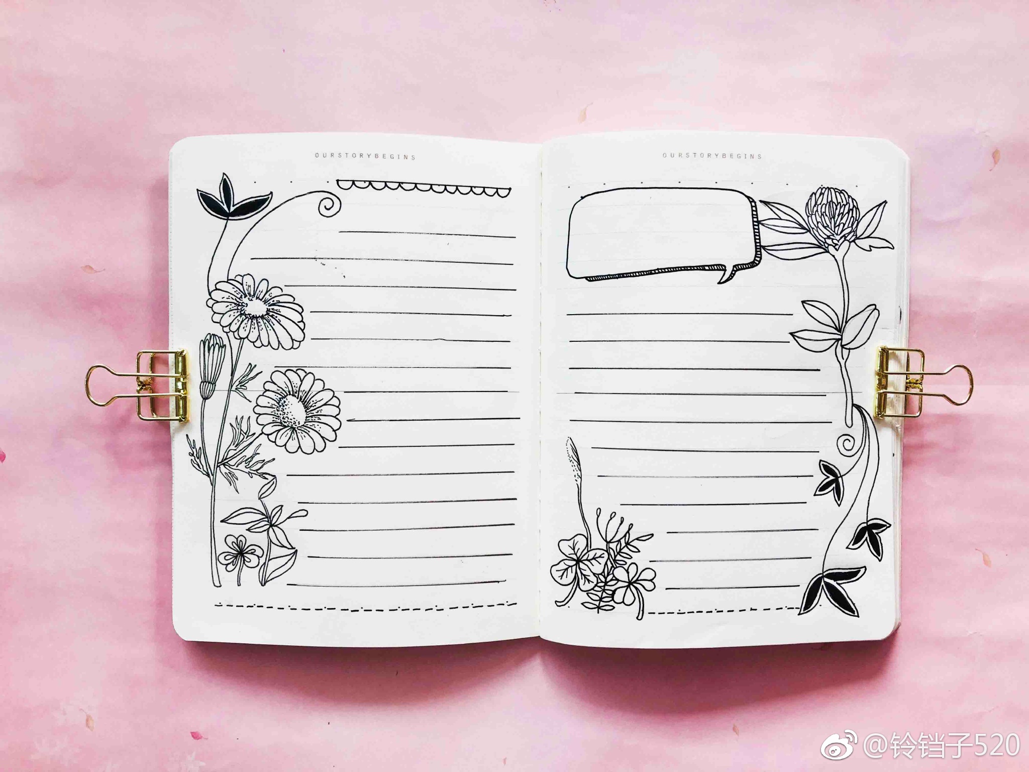 第八弹小清新手帐手抄报排版设计作者