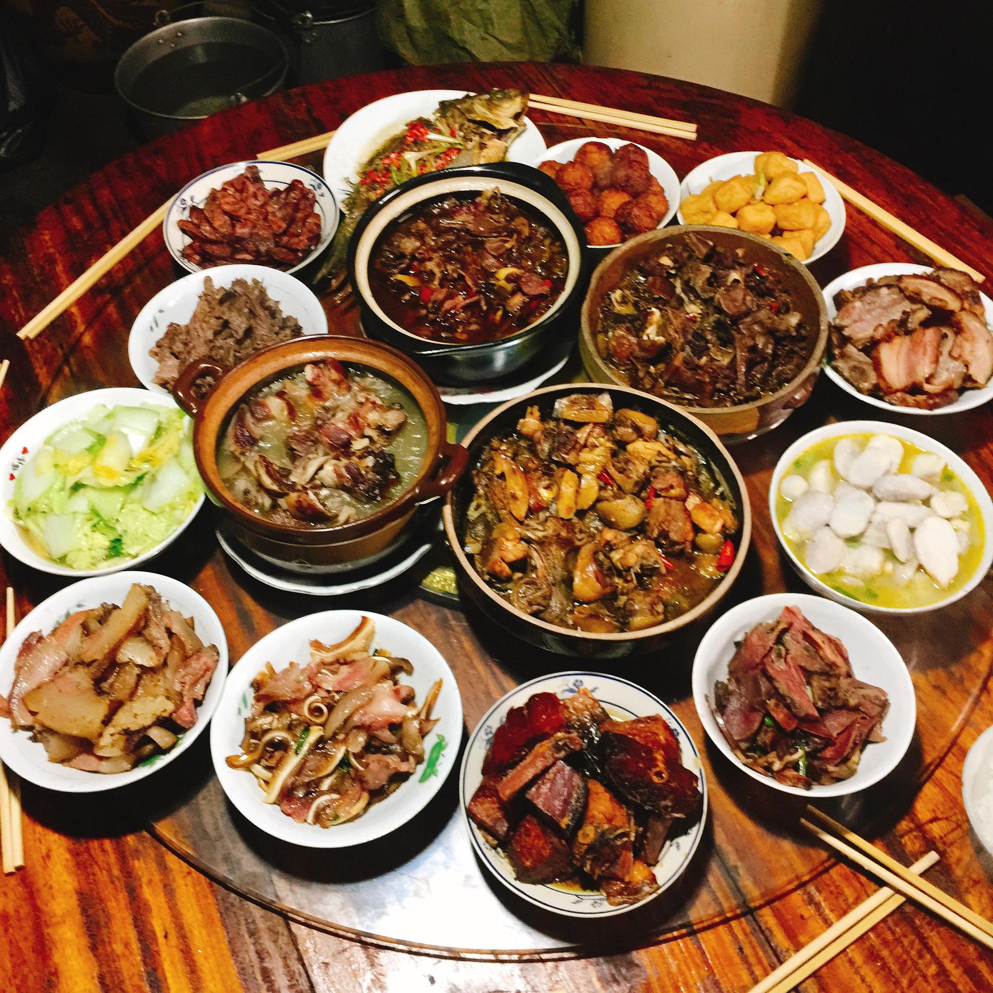 朋友圈的年夜饭,吃的不光是味道,秀的还是一种幸福