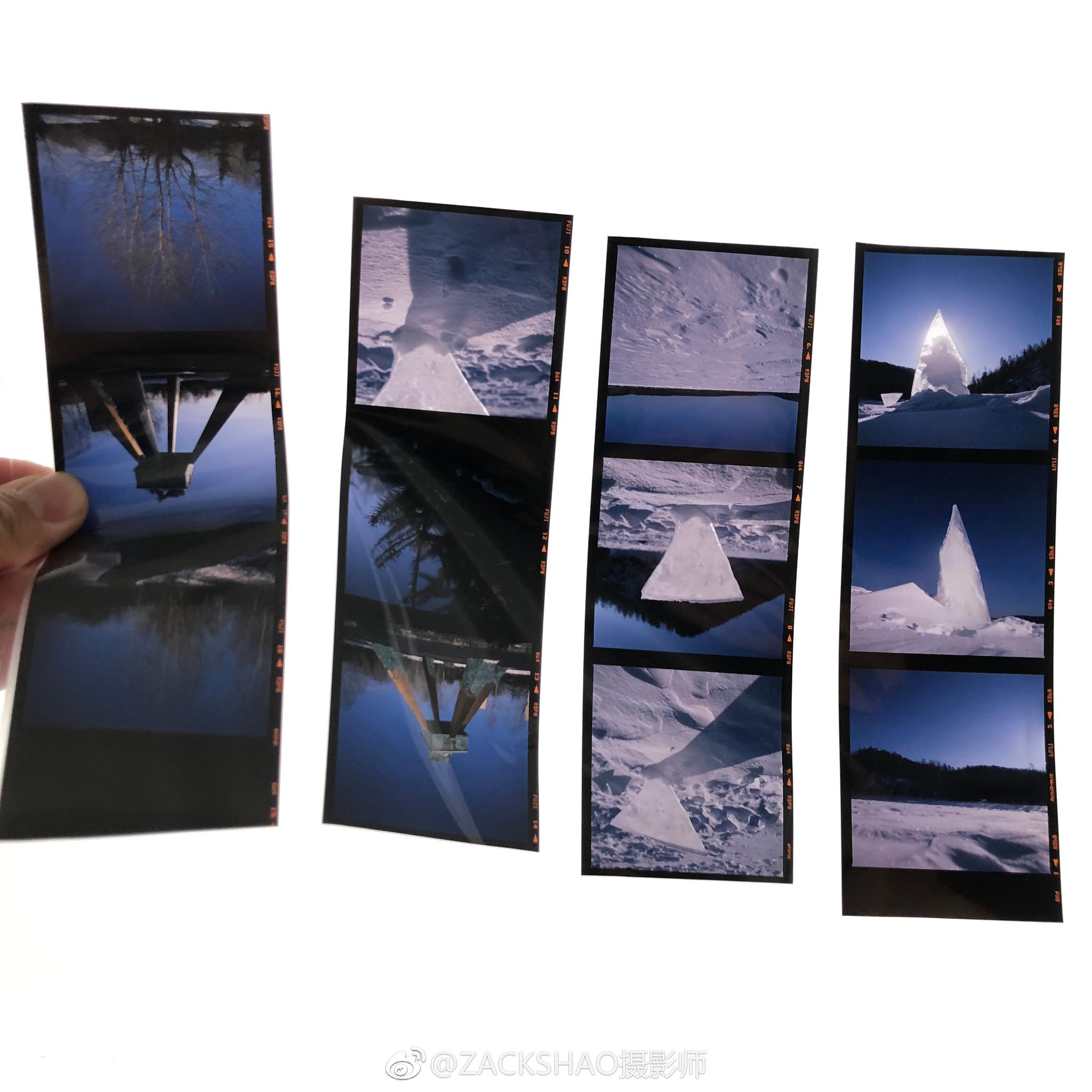 40℃ 漠河行 胶片集第一次用反转片 效果让我感动的到哭