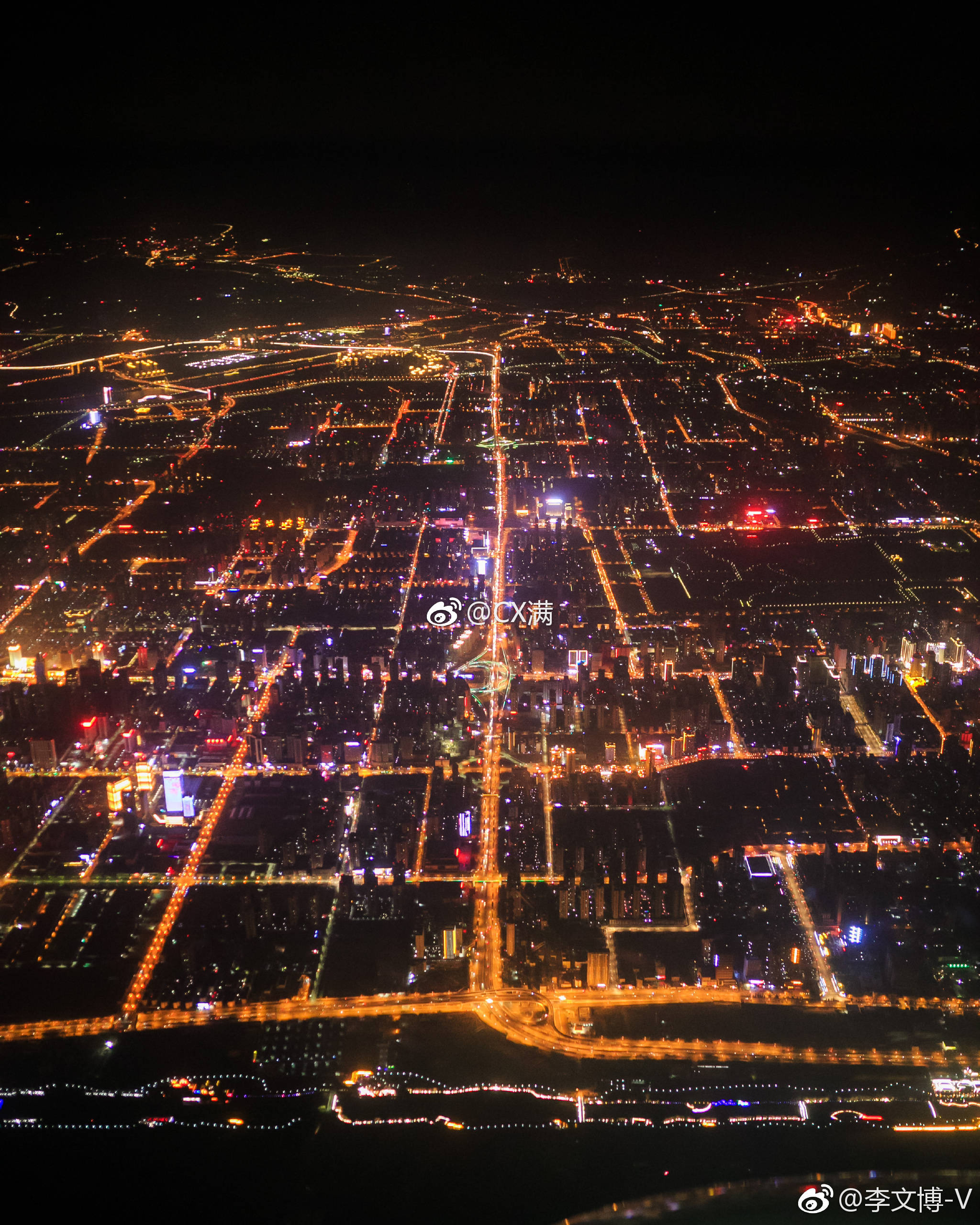 鸟瞰长安城[中国赞]最美中国年|长安城|西安|中国_新浪新闻