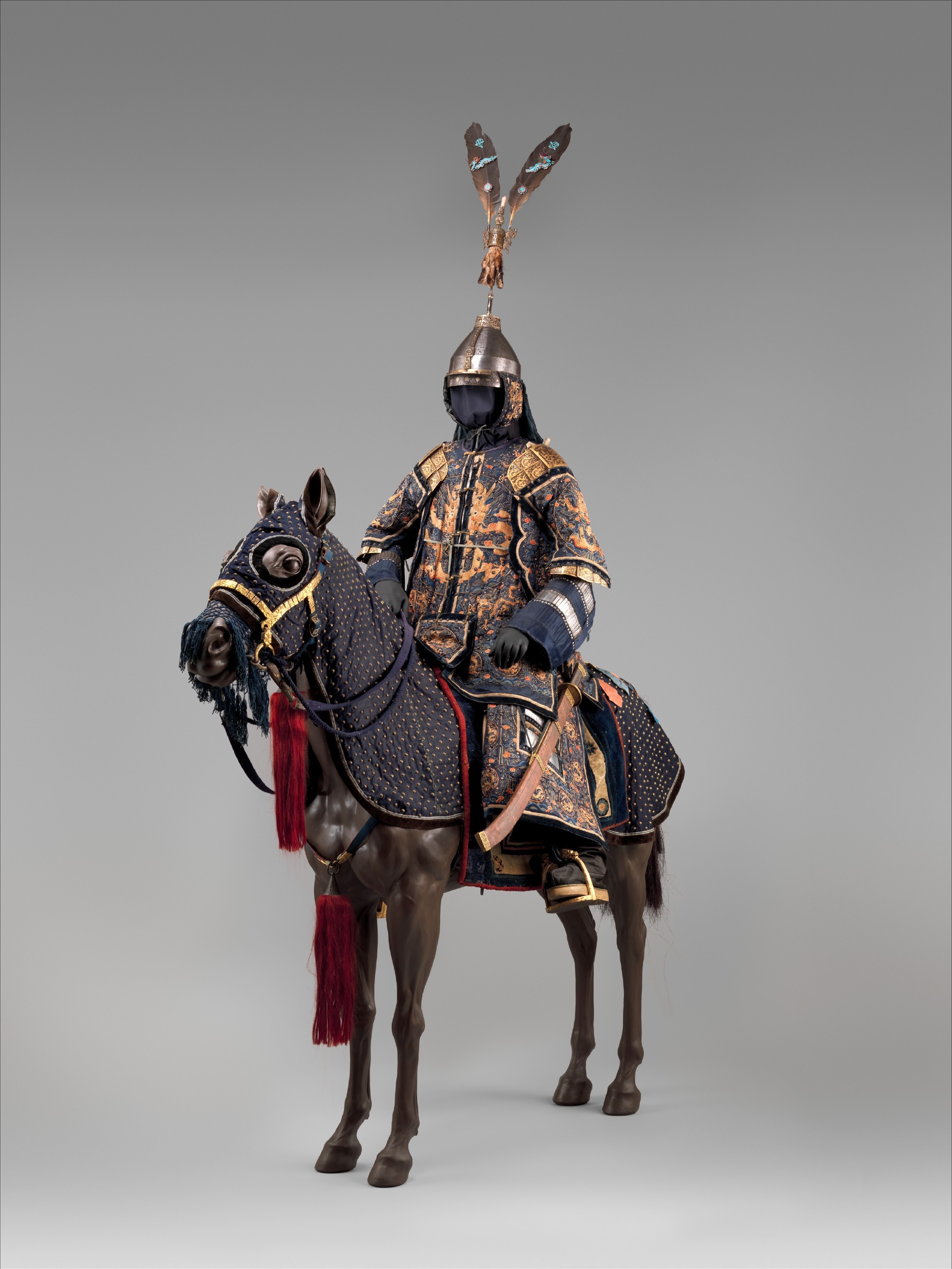 18世纪清朝阅兵穿啥装备?戳开就知道.