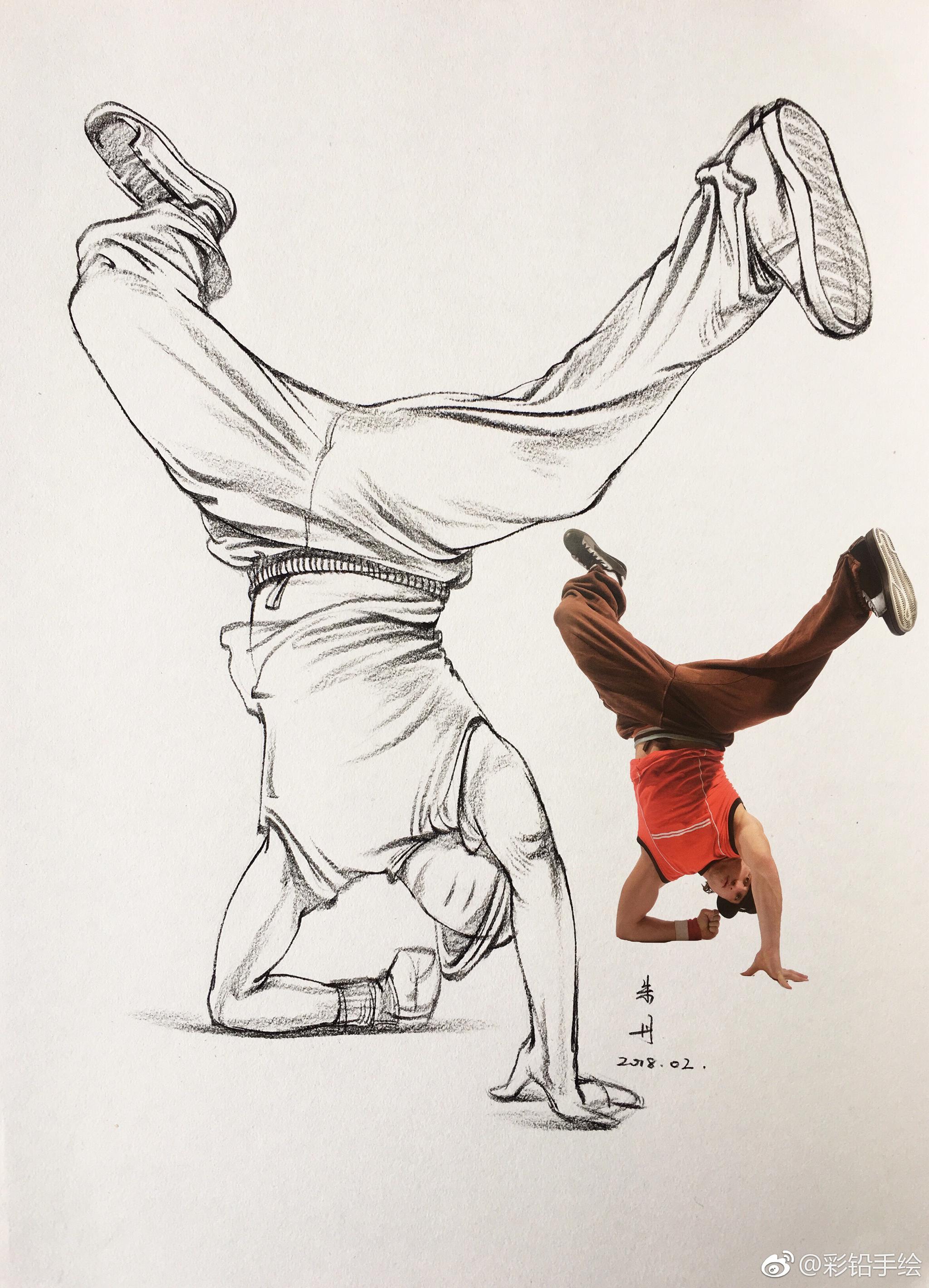 快写大动态 系列二 作者( )|速写|朱丹|动态_新浪新闻