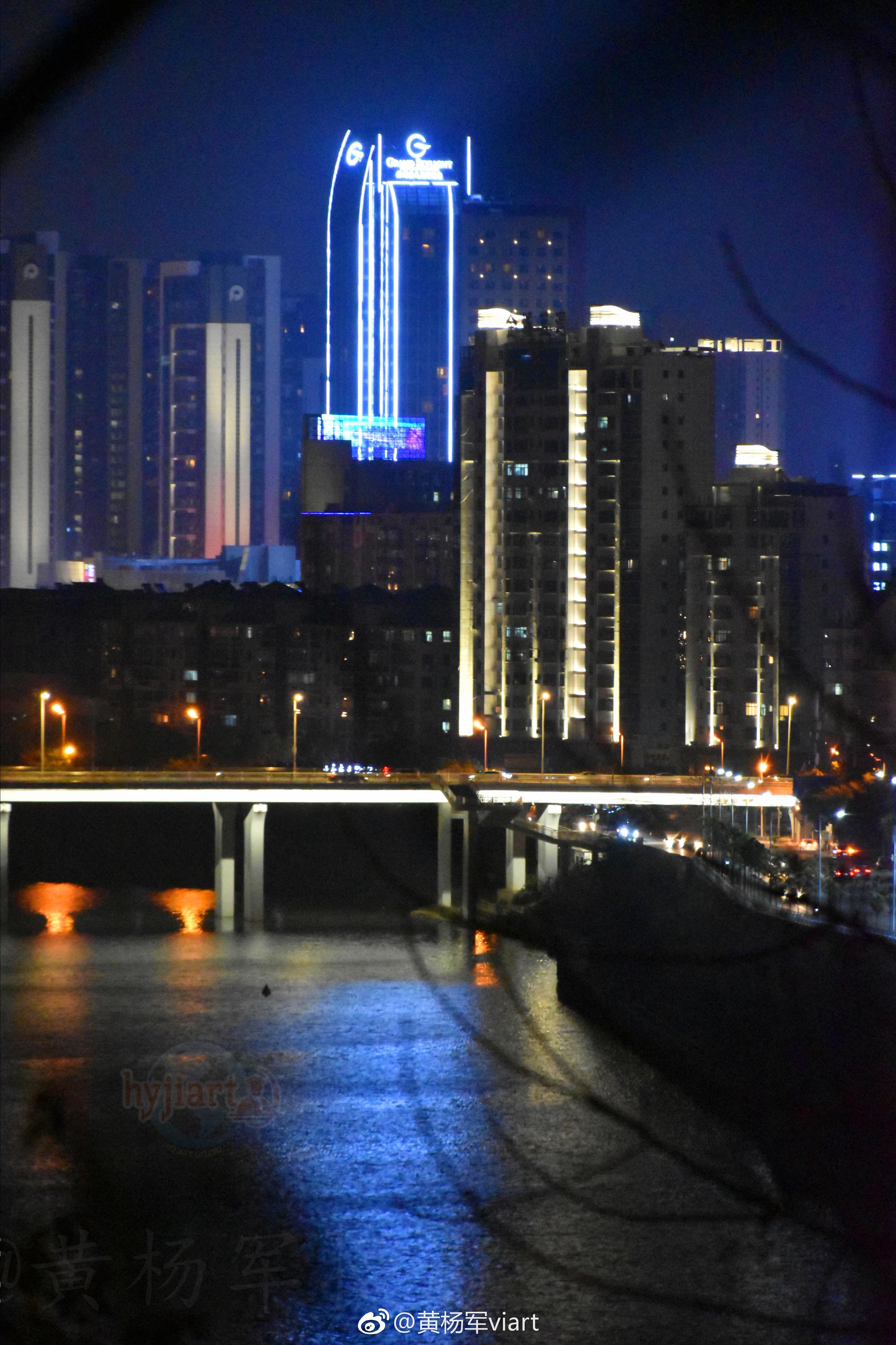 翠浪塔之夜|赣州|江西|资讯_新浪新闻