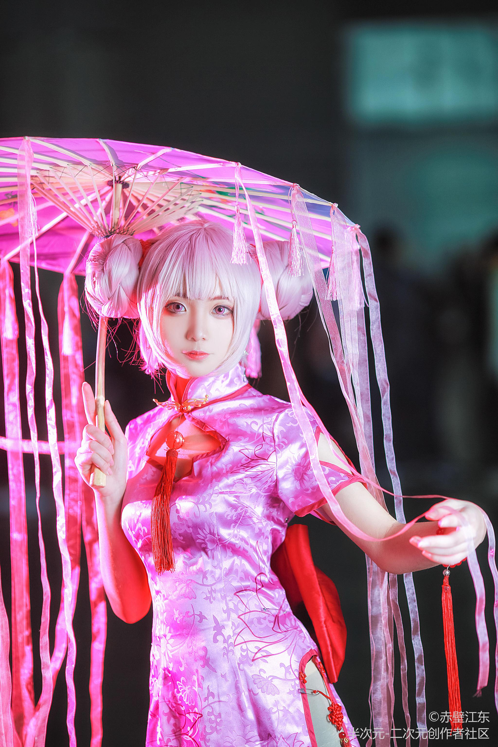 古风旗袍桃之夭夭cosplay有都督愿意带小乔回家吗