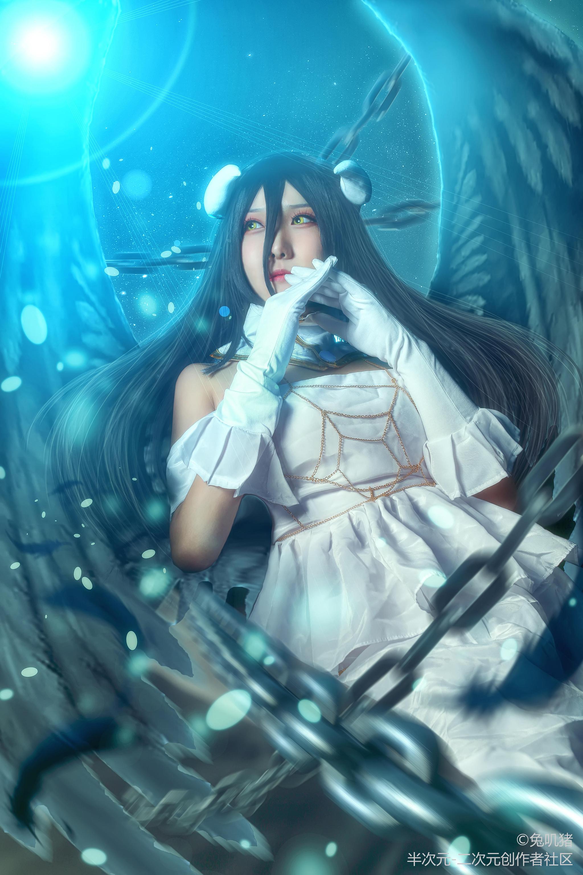 overlordⅡ雅儿贝德cosplay零下两个小时的战斗佩服