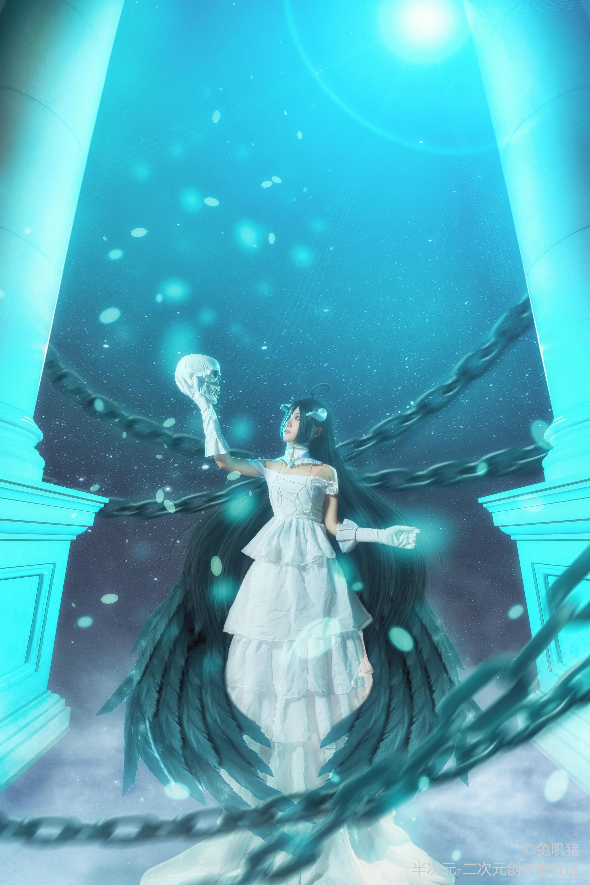 overlordⅡ雅儿贝德cosplay零下两个小时的战斗佩服