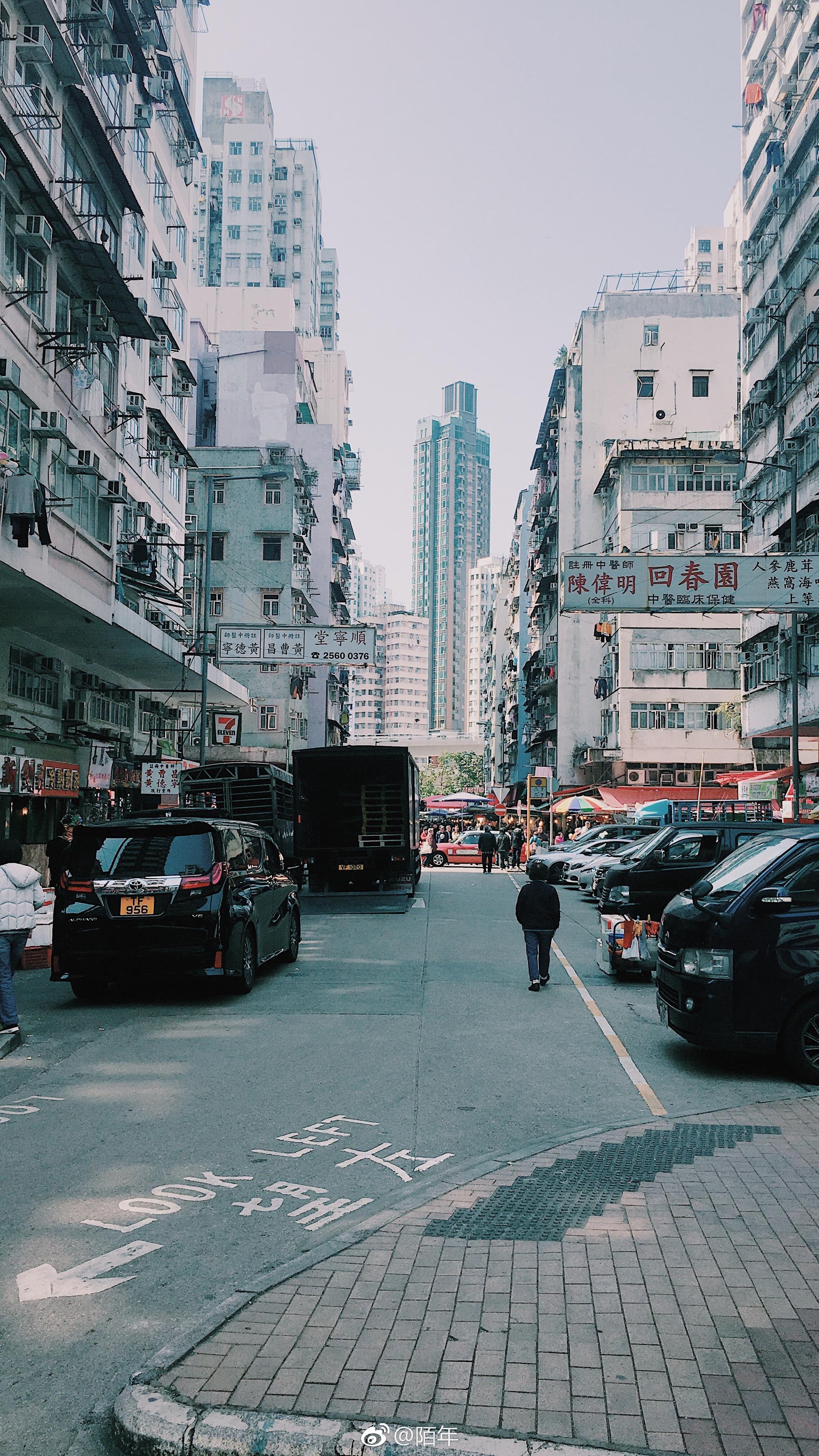 香港街头.