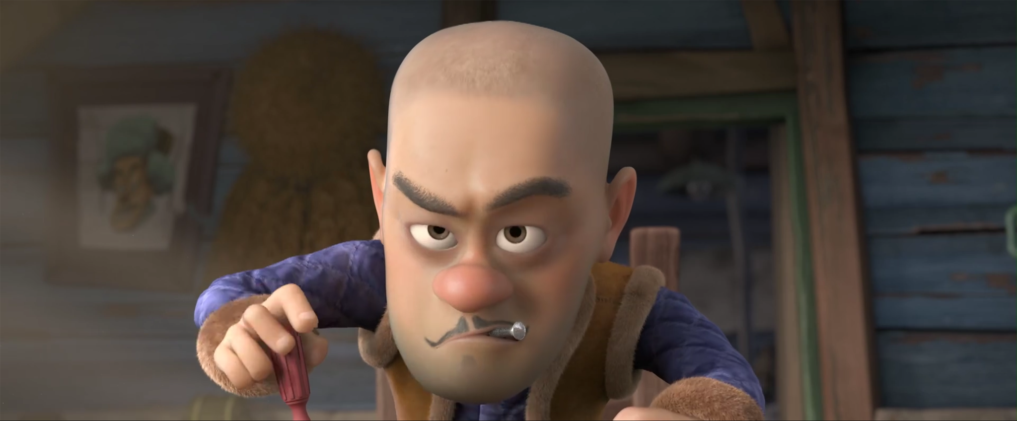 盘点熊出没中三个光头的角色,光头强说我变聪明了,但是我变秃了