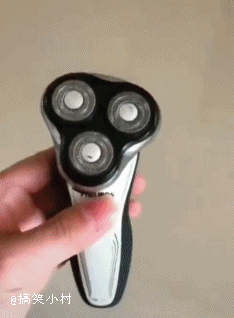 你以为这是一个刮胡刀那你就太年轻了其实它是一个电动陀螺