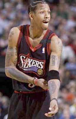 一生偶像阿伦-艾弗森纹身大起底, 你都知道这些纹身的意义吗?