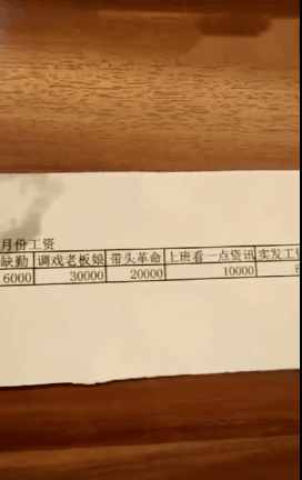 网络男主播自晒月薪工资条, 网友: 不扶墙就服你