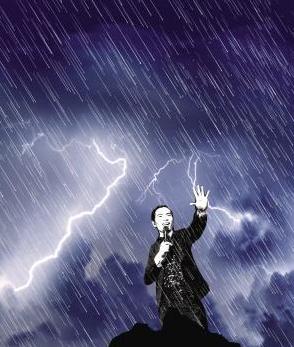 萧敬腾或许也正是因为"雨神"的称号,让他走到哪里都有慕名而来的粉丝