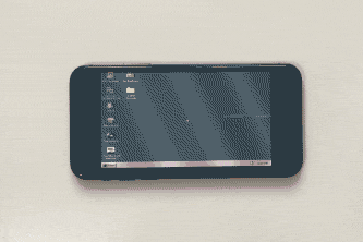 iphone x 完美运行 win 95系统!扫雷等游戏胜任有余~!