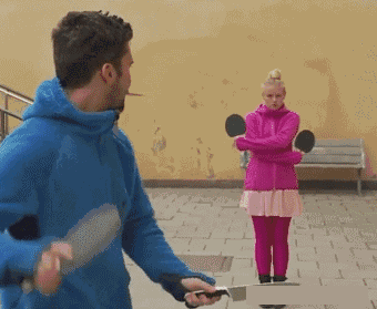 大王爆笑gif趣图:让人佩服的不是哥,而是妹