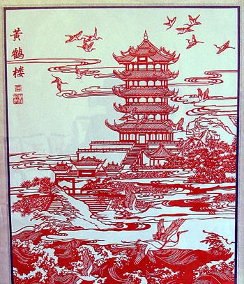 神奇的剪纸艺术将山水风景剪出国画的写意和神韵