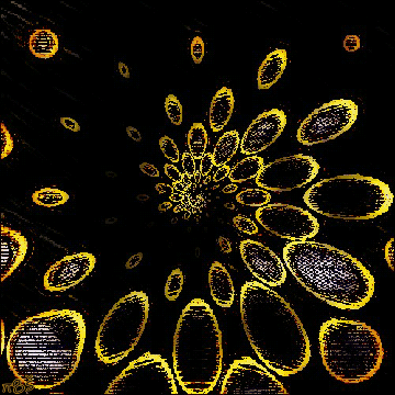 好有空间感啊这是用西瓜所做的动态图这是由一个个眼睛所做这是由一只