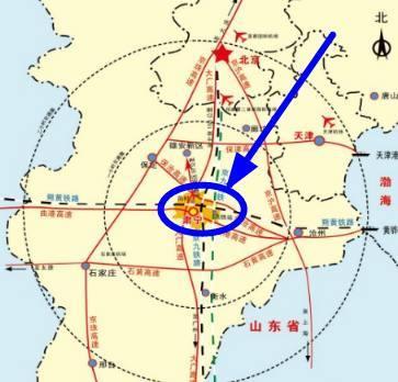 河北这一个小县市发达了一条南北大动脉高铁规划在此设站