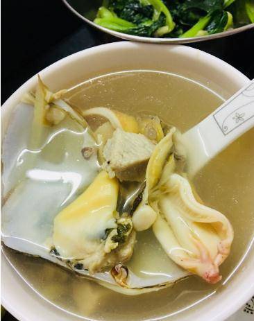 好吃美味的炖盅象牙蚌的做法